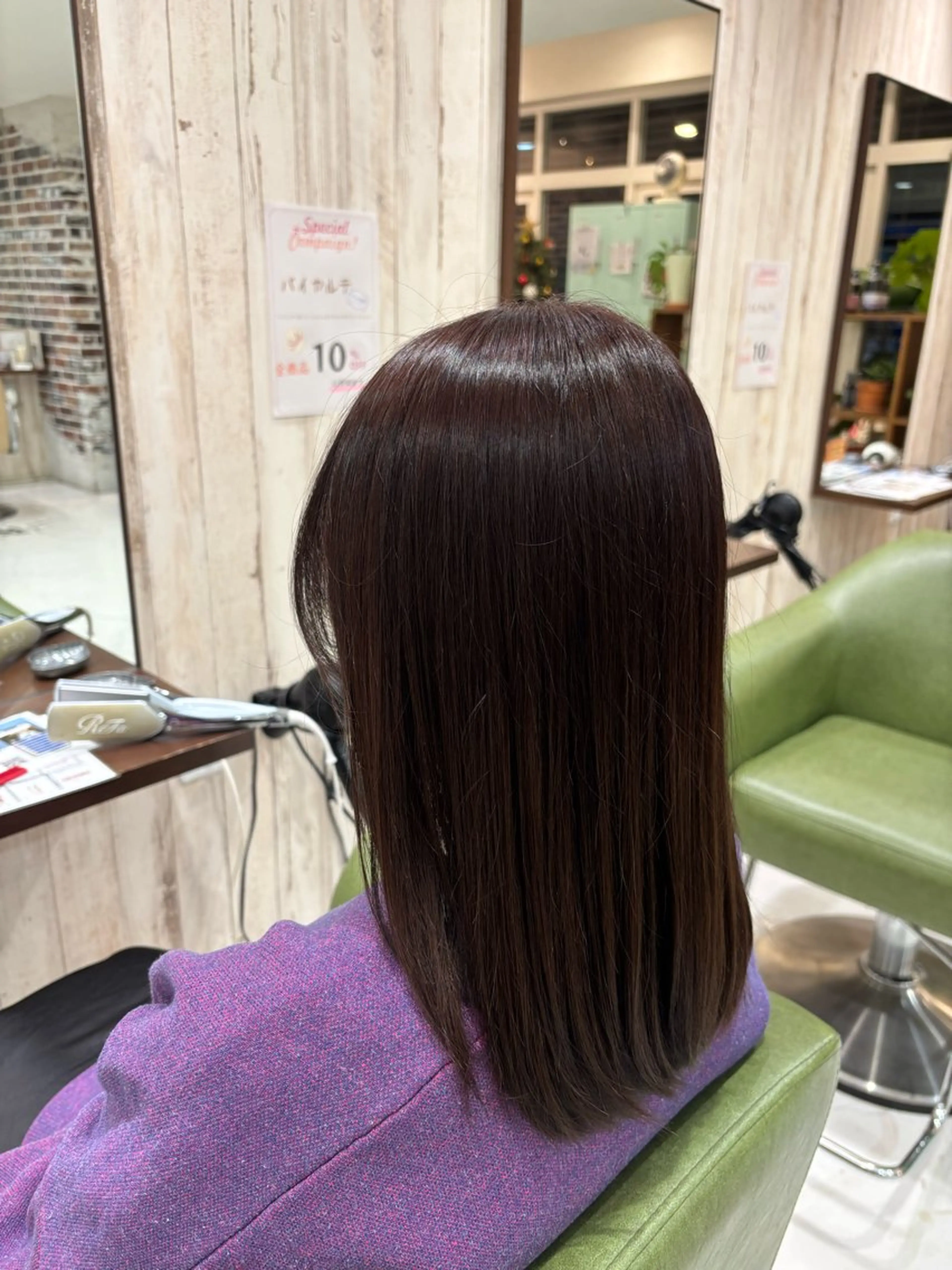 ミディアム カラー ピンクカラー ヘアカラー トリートメント ヘアセット 🌷 おとはのヘアスタイル