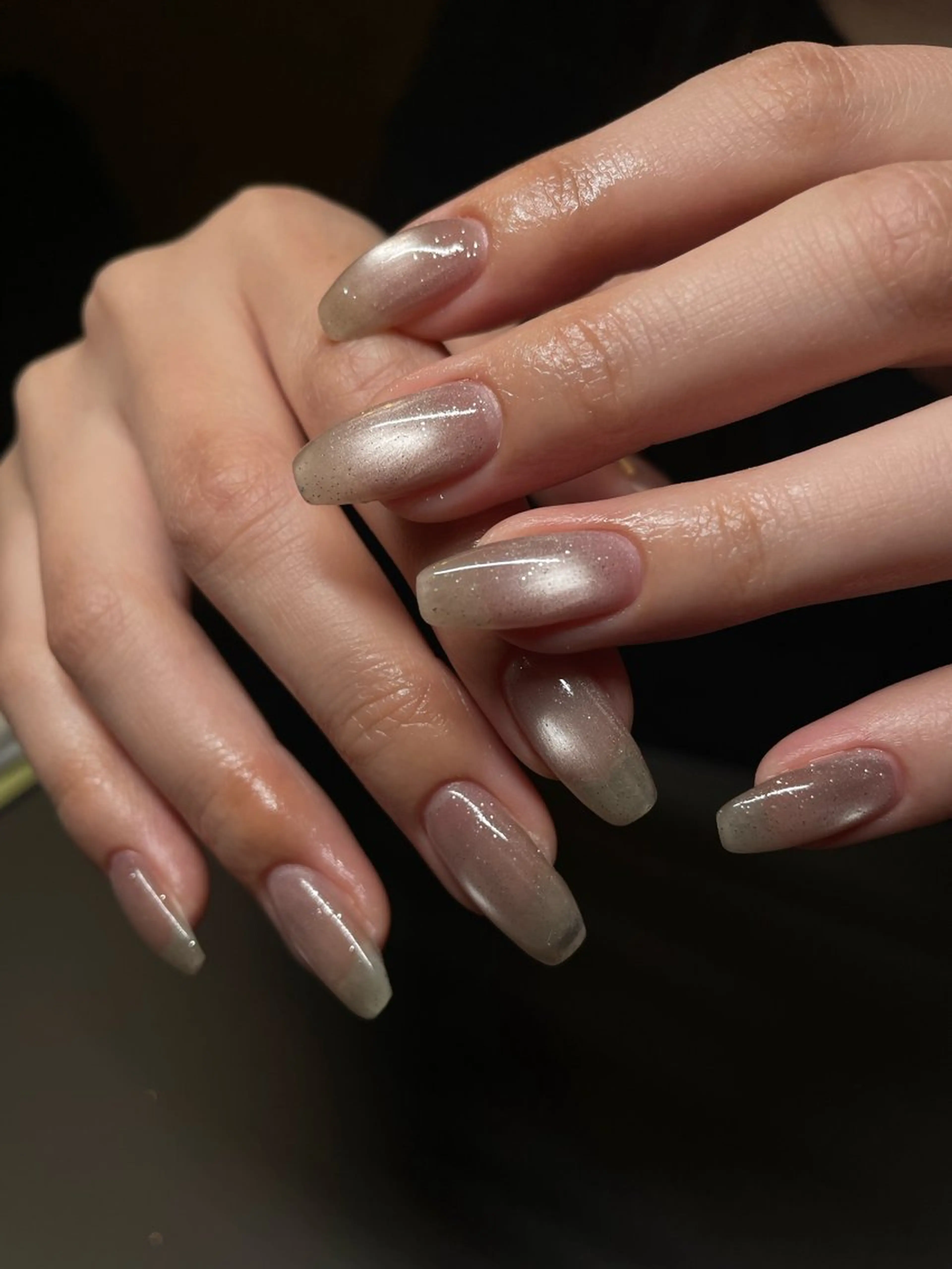 ネイル 氷ネイル・うるうるネイル マグネットネイル ハンドネイル ウィッチハウス Saayaのネイルデザイン