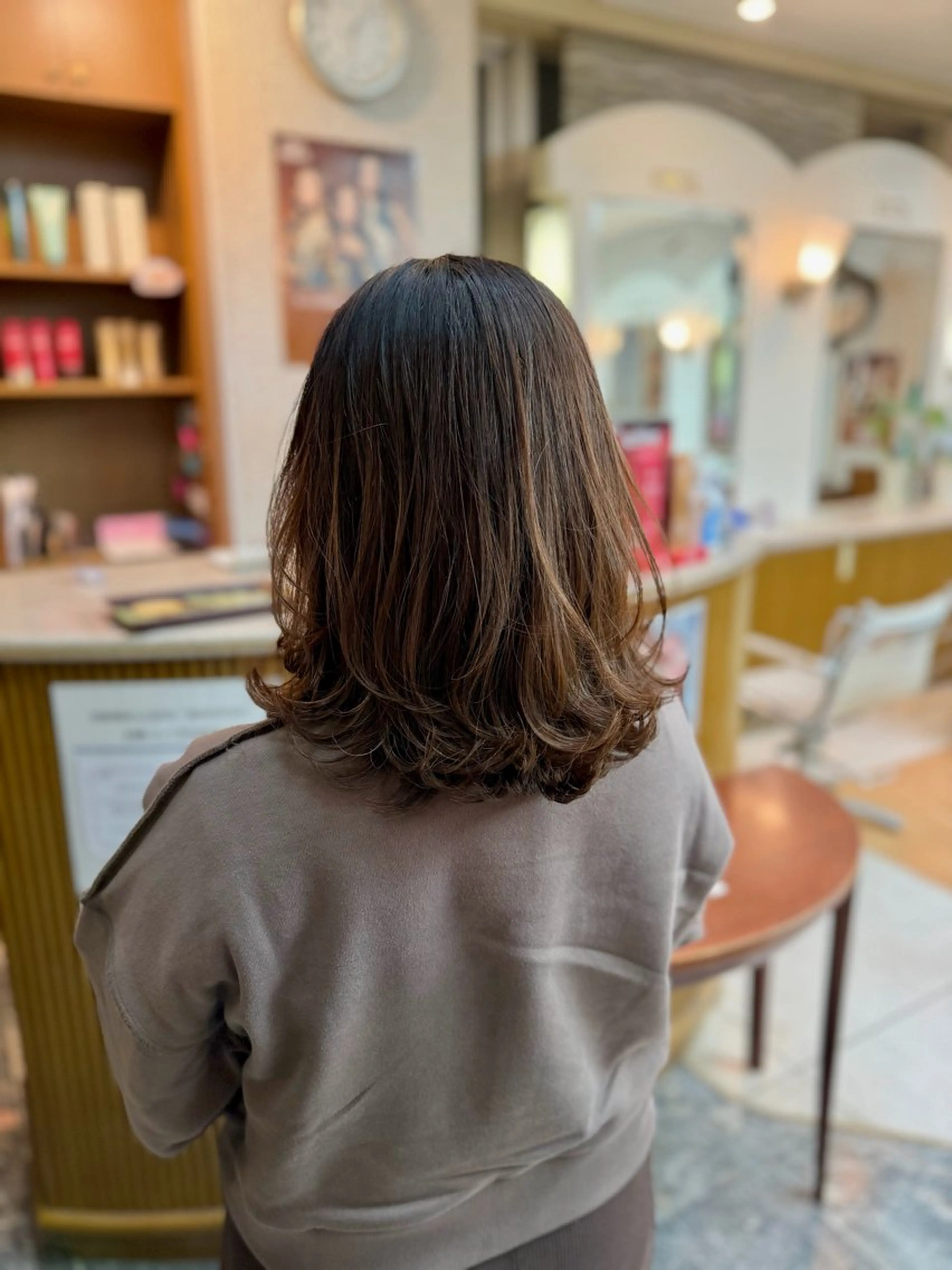 ミディアム 帖佐 明浩のヘアスタイル