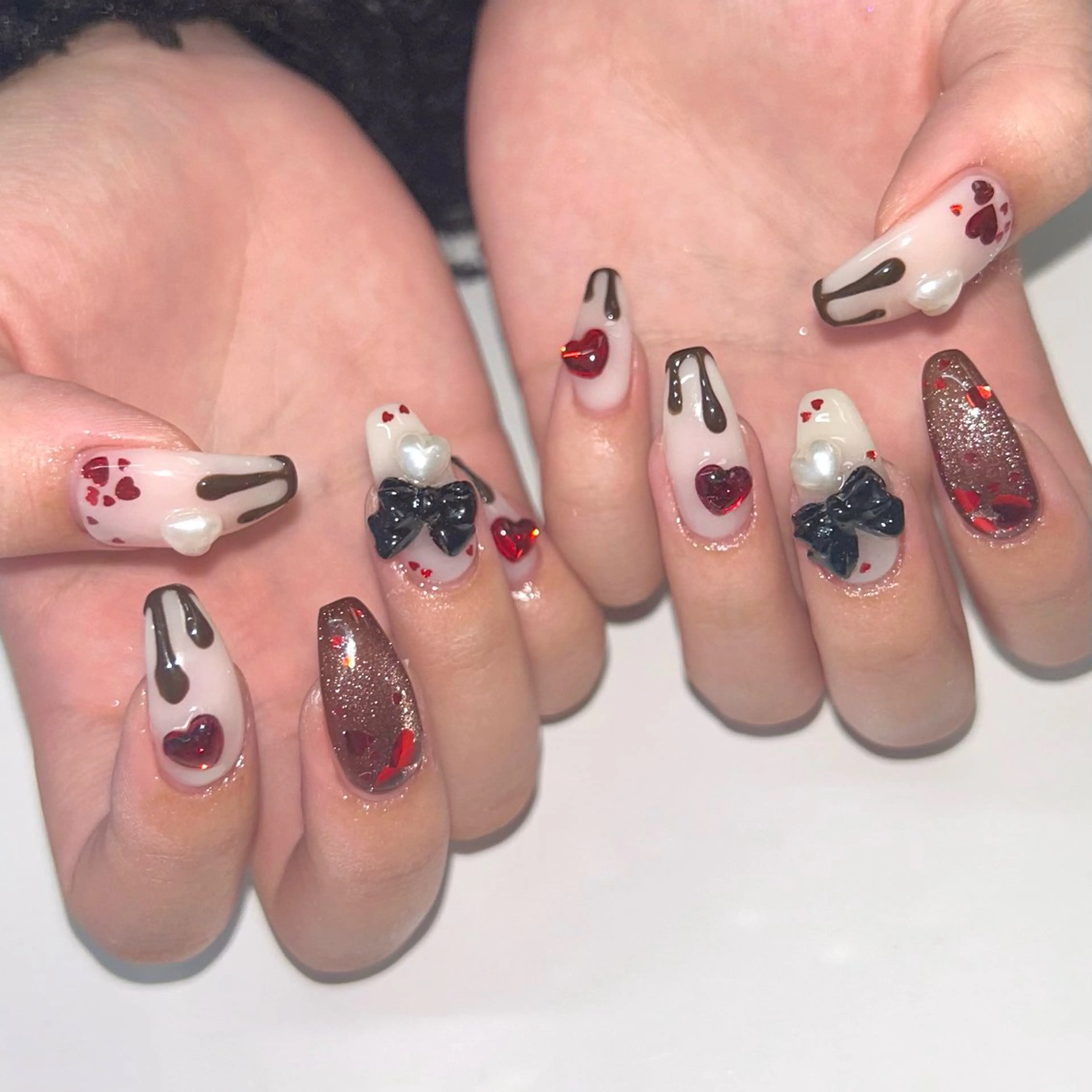 ネイル ハンドネイル mark by 7 LOOKS yukaのネイルデザイン