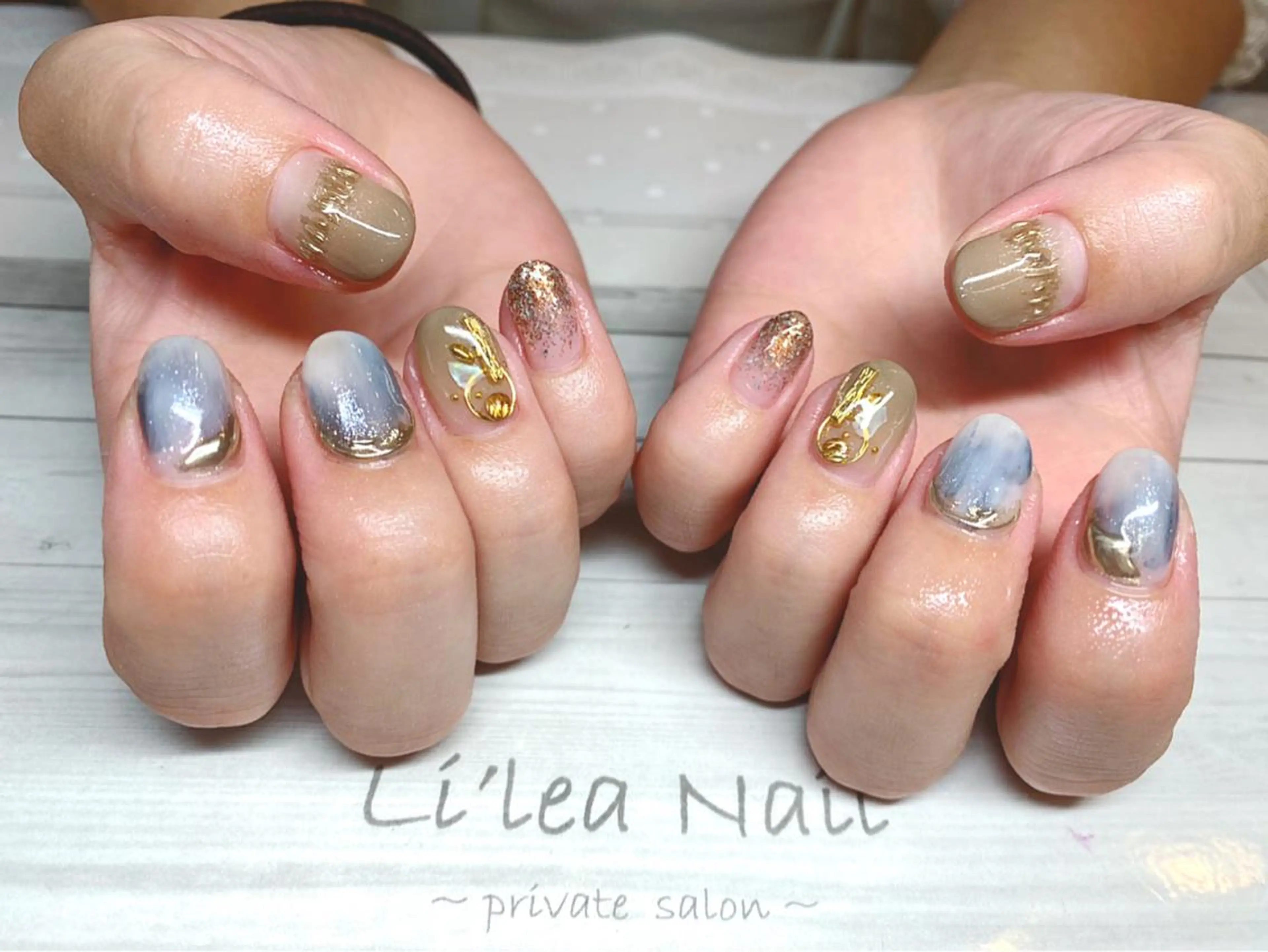 ネイル Li'leaNail AINAのネイルデザイン