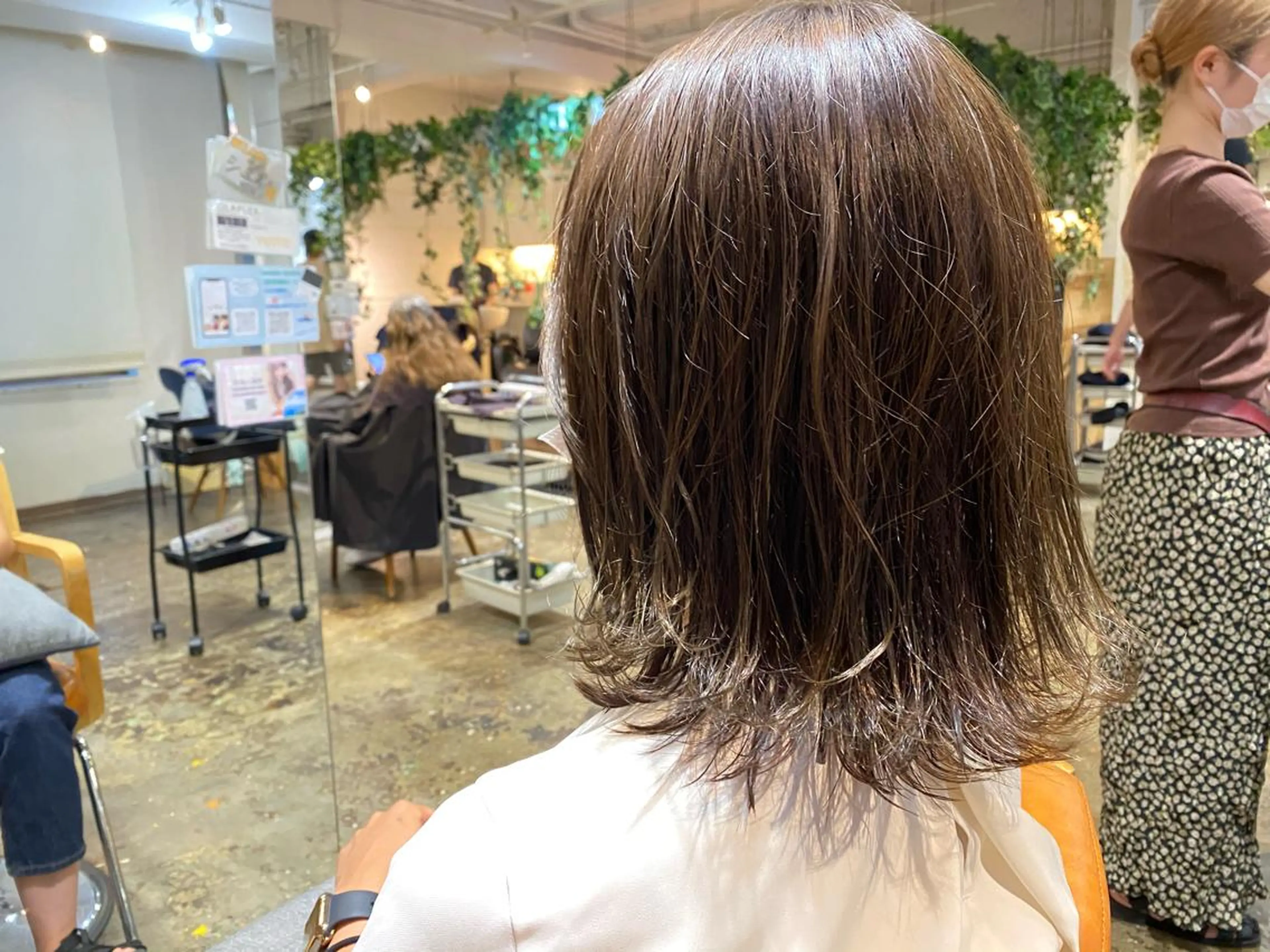 ミディアム カラー ブリーチ 透明感カラー ブリーチなしカラー 札幌韓国メンズ 🇰🇷YUITOのヘアスタイル