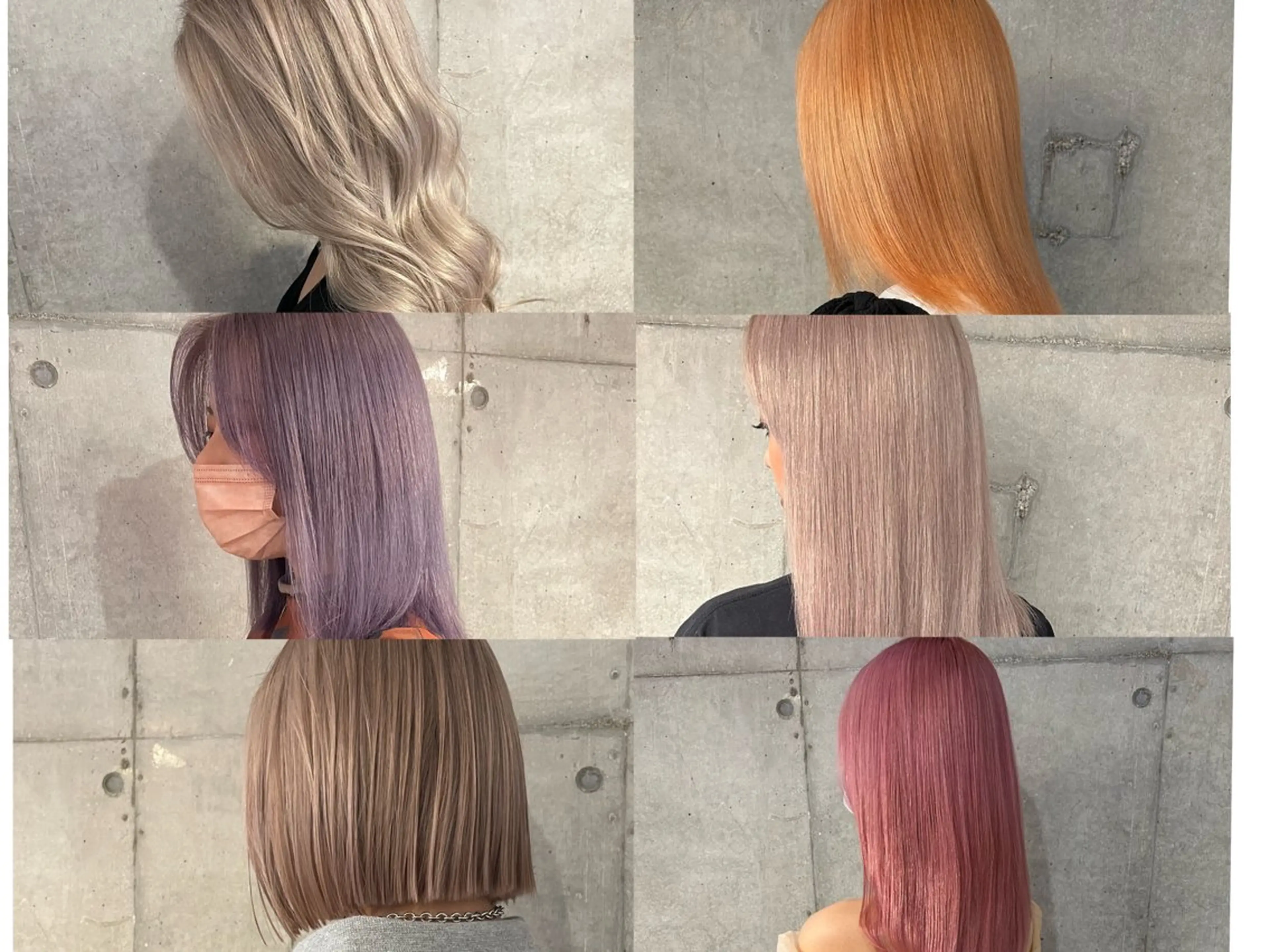 似合わせカット＋ダブルカラー＋保湿トリートメントの写真