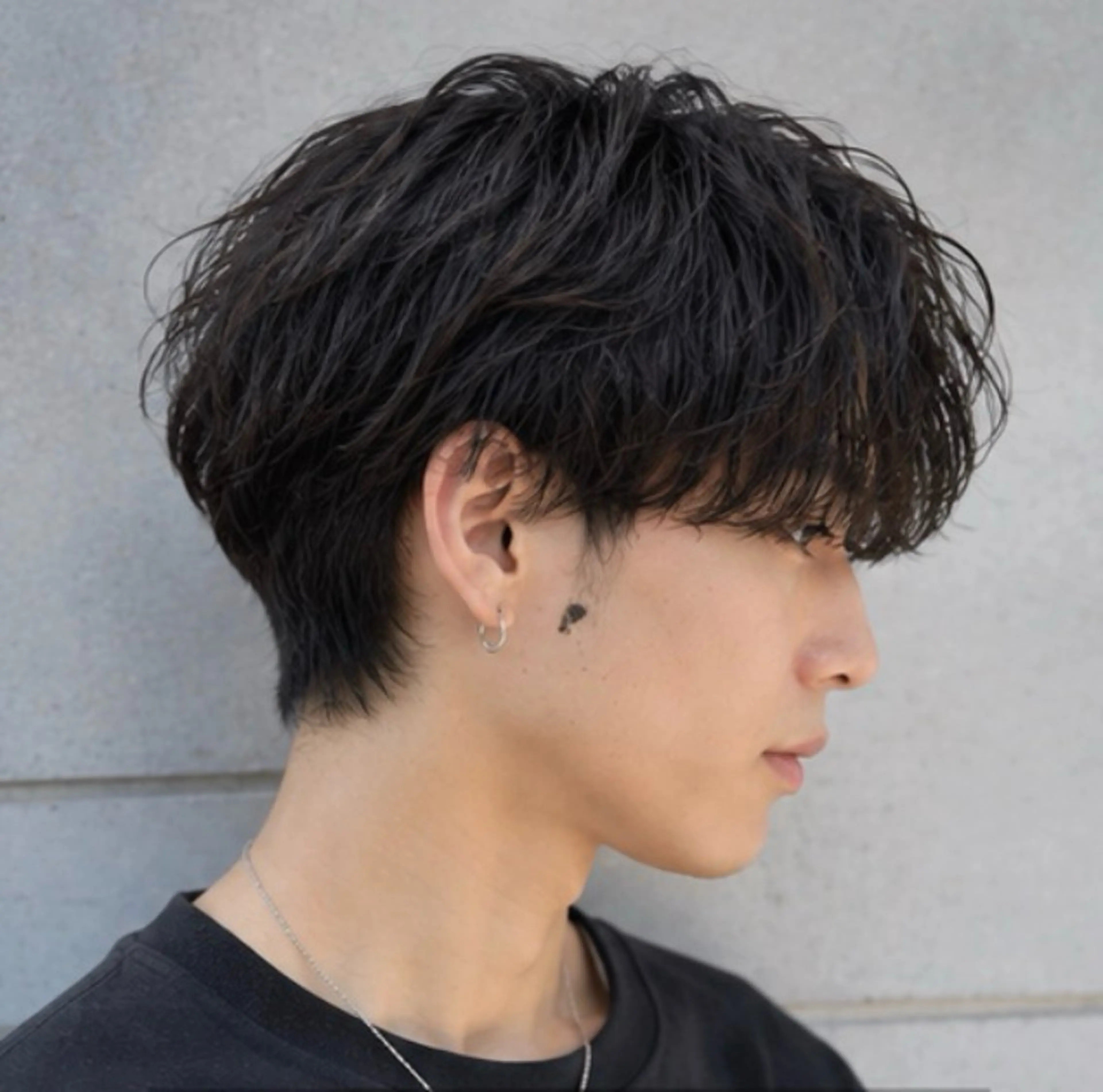 パーマ メンズ 新澤 そあのヘアスタイル