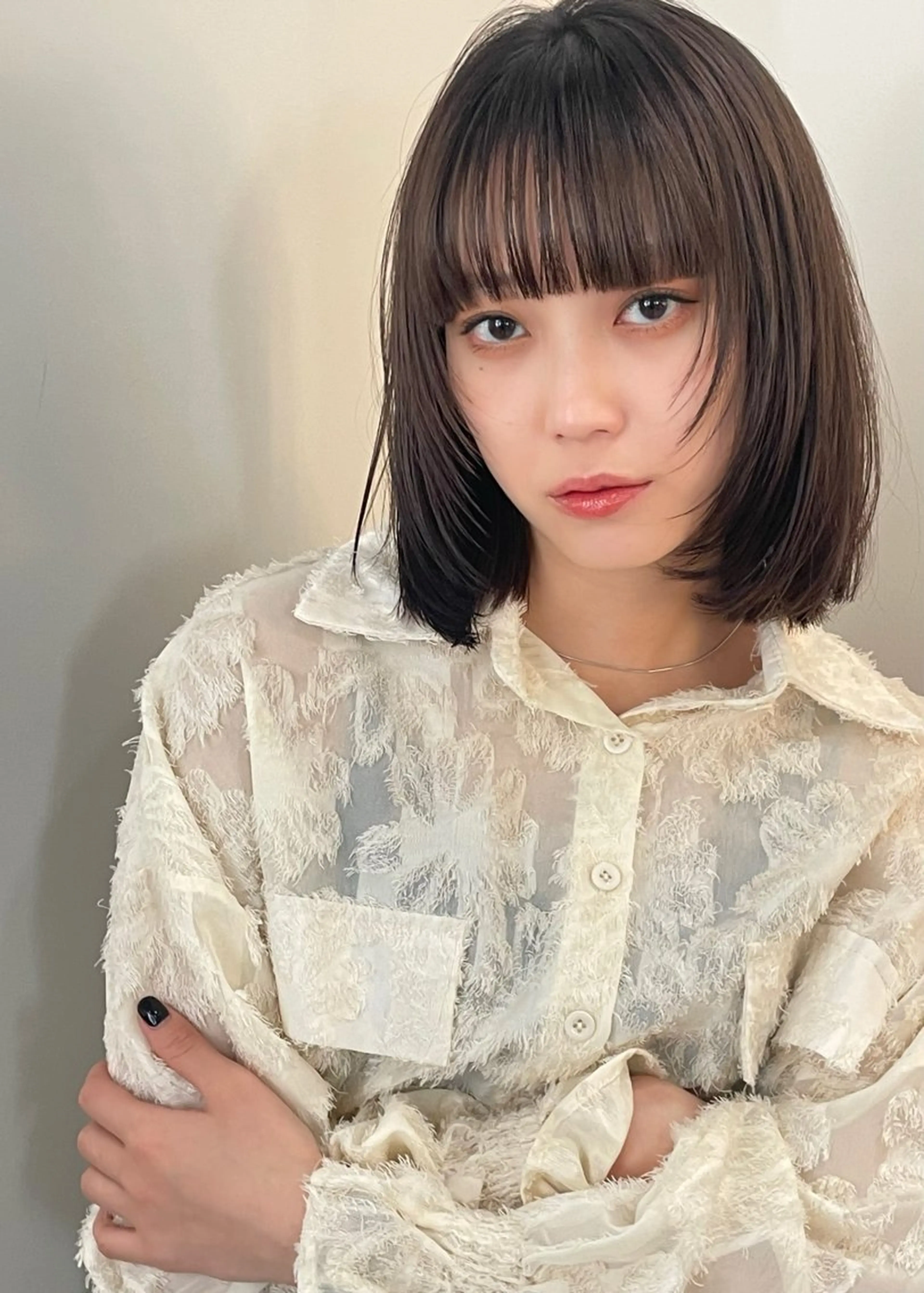 ミディアム メンズ〇レディース〇 Minato🍇のヘアスタイル