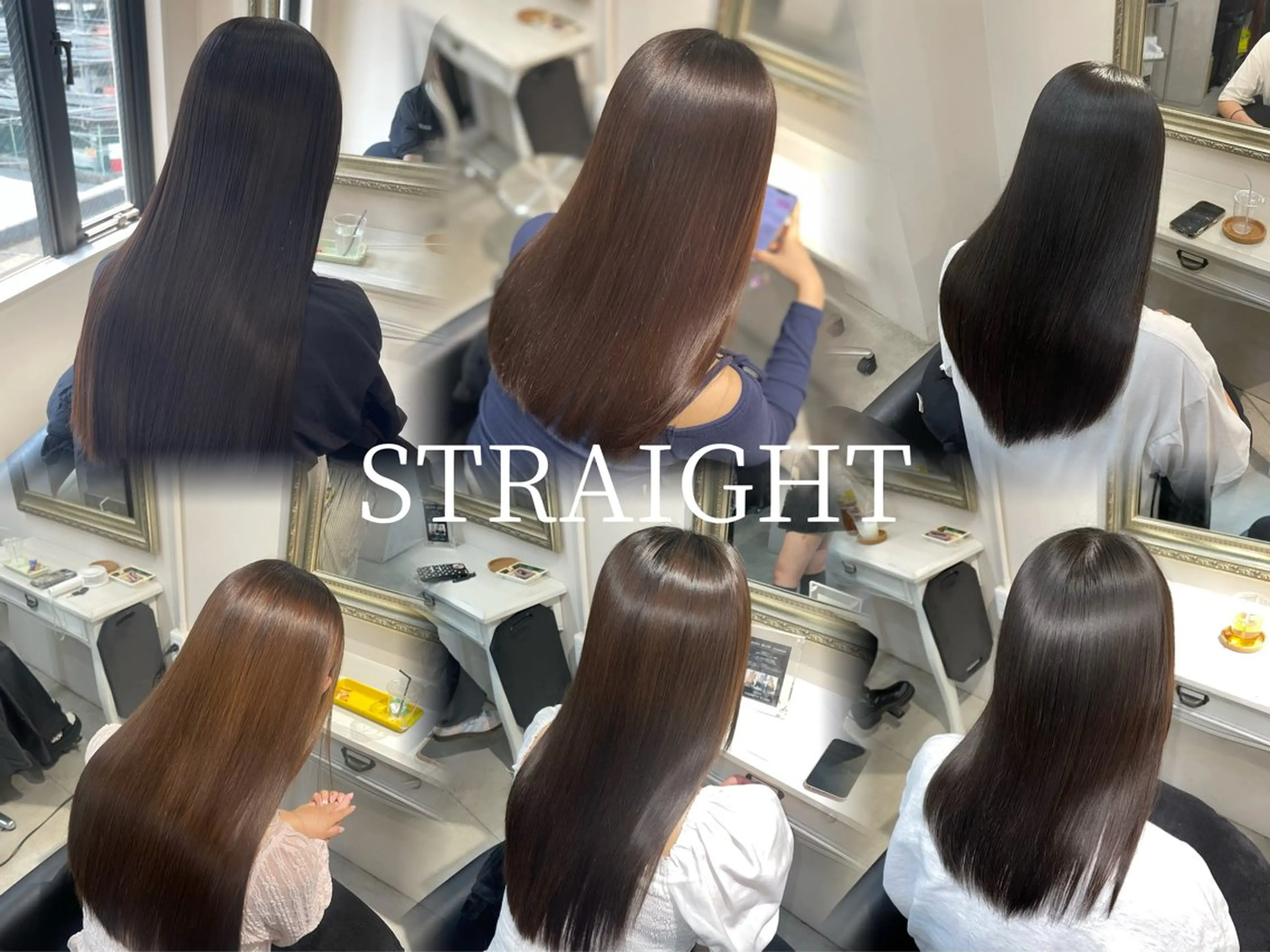 【2回目以降の方へ🤎】カット➕髪質改善ストレートの写真