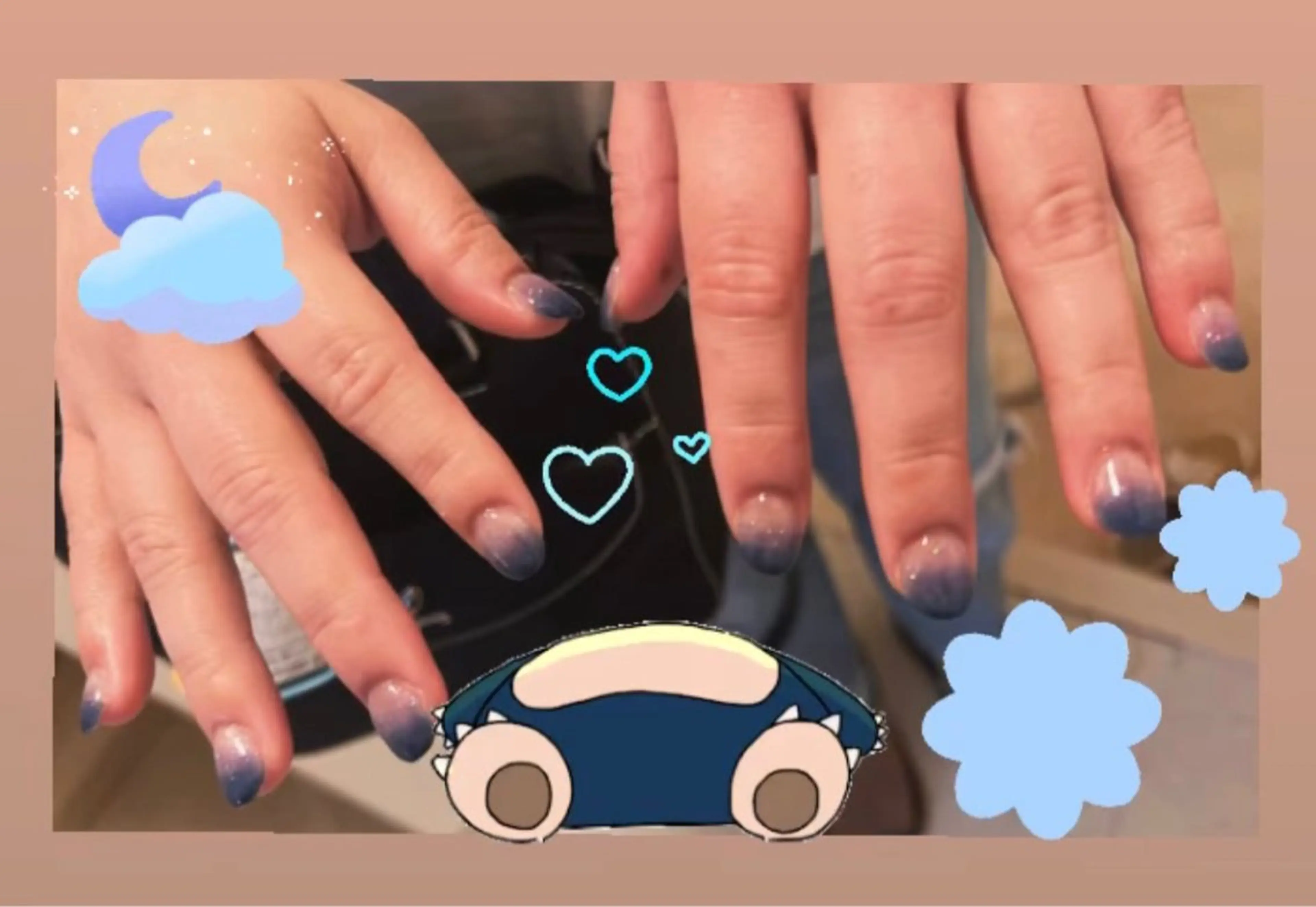 メンズ ネイル 爪ケア/深爪 自爪育成 🐰えむのネイルデザイン