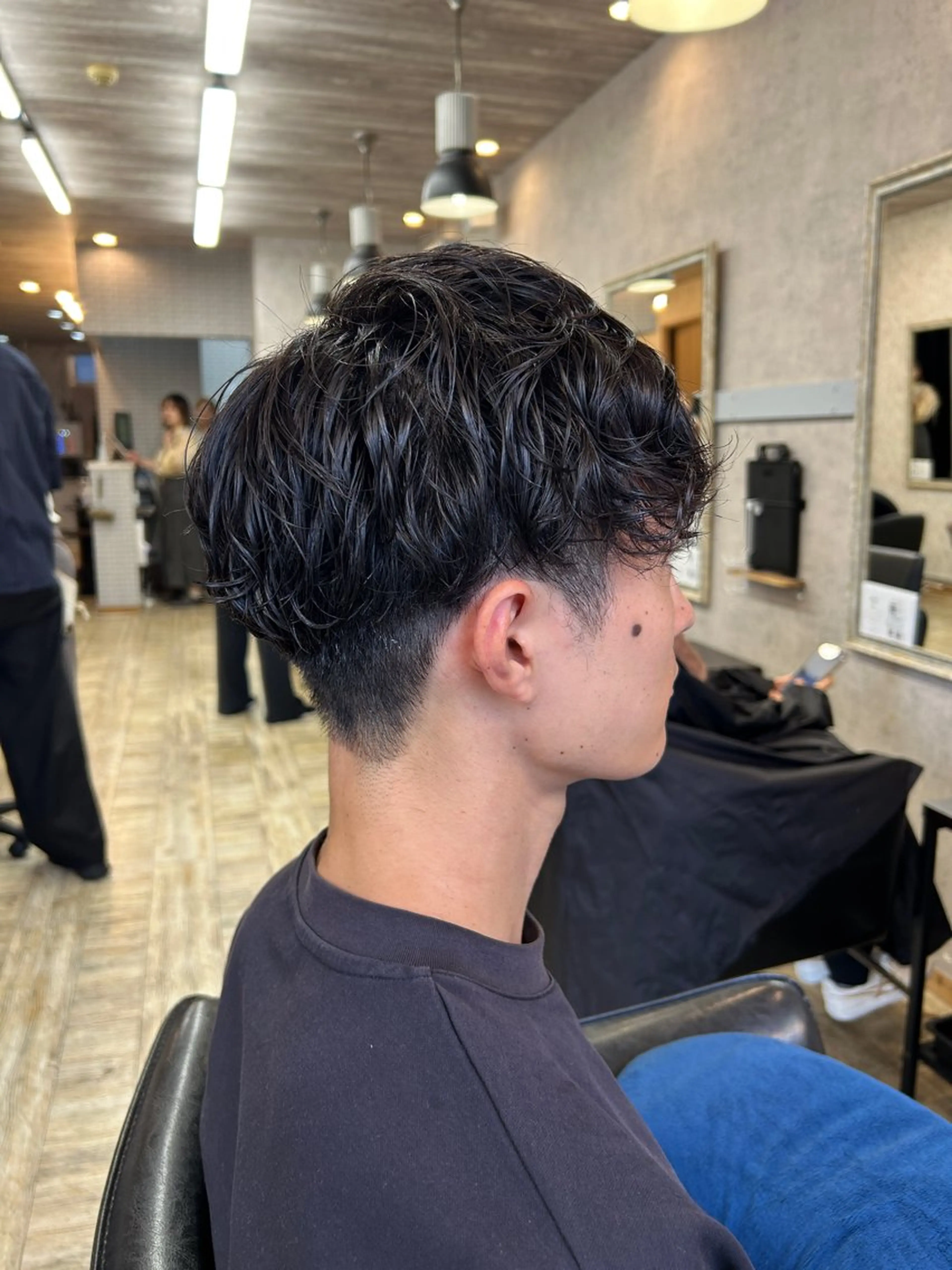 パーマ メンズ カット パーマ 🌻柳谷 心渚🌻のヘアスタイル