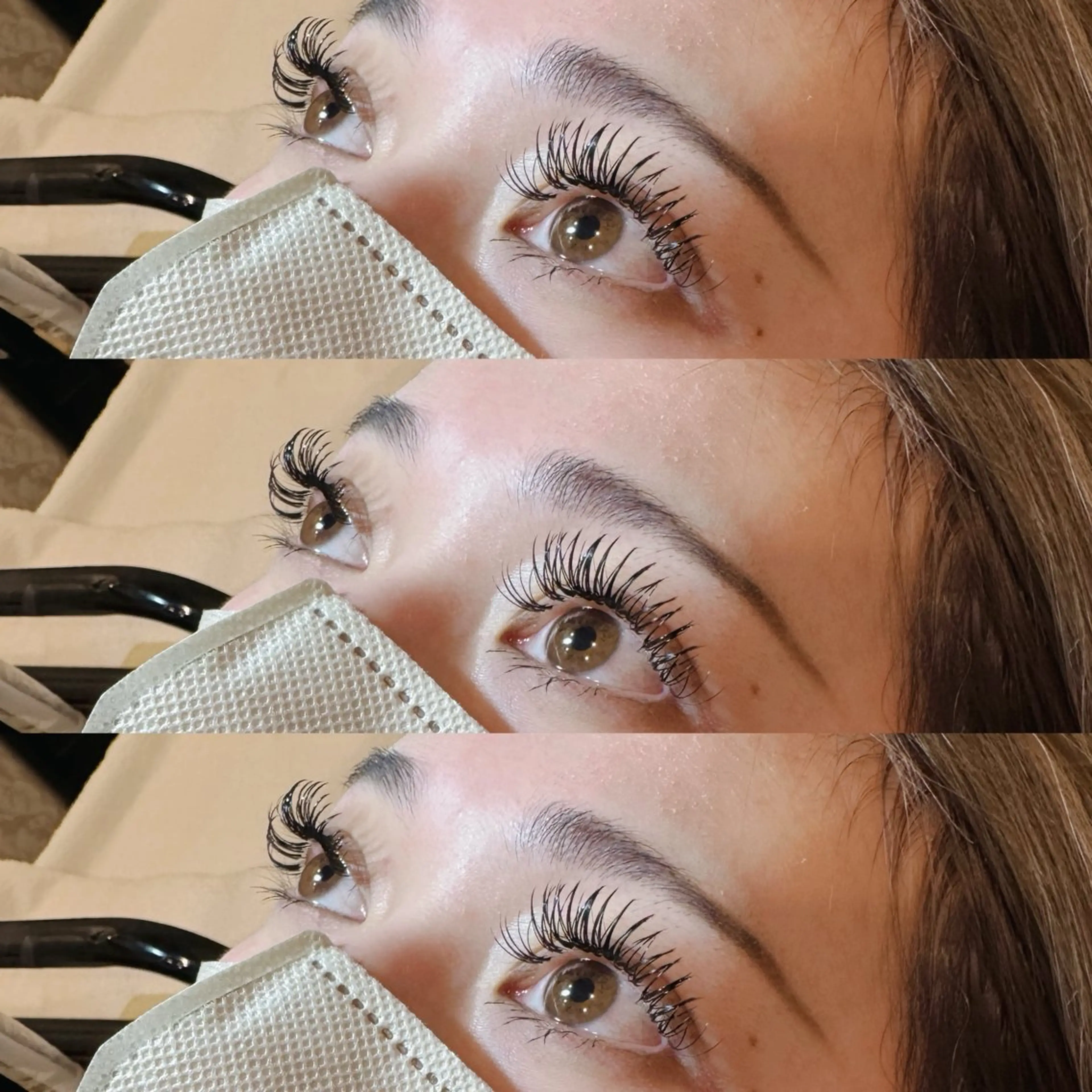 マツエク・マツパ パリジェンヌラッシュリフト まつげパーマ 一重×まつ毛パーマ nya-meluxe 杵渕彩希のマツエク・マツパデザイン