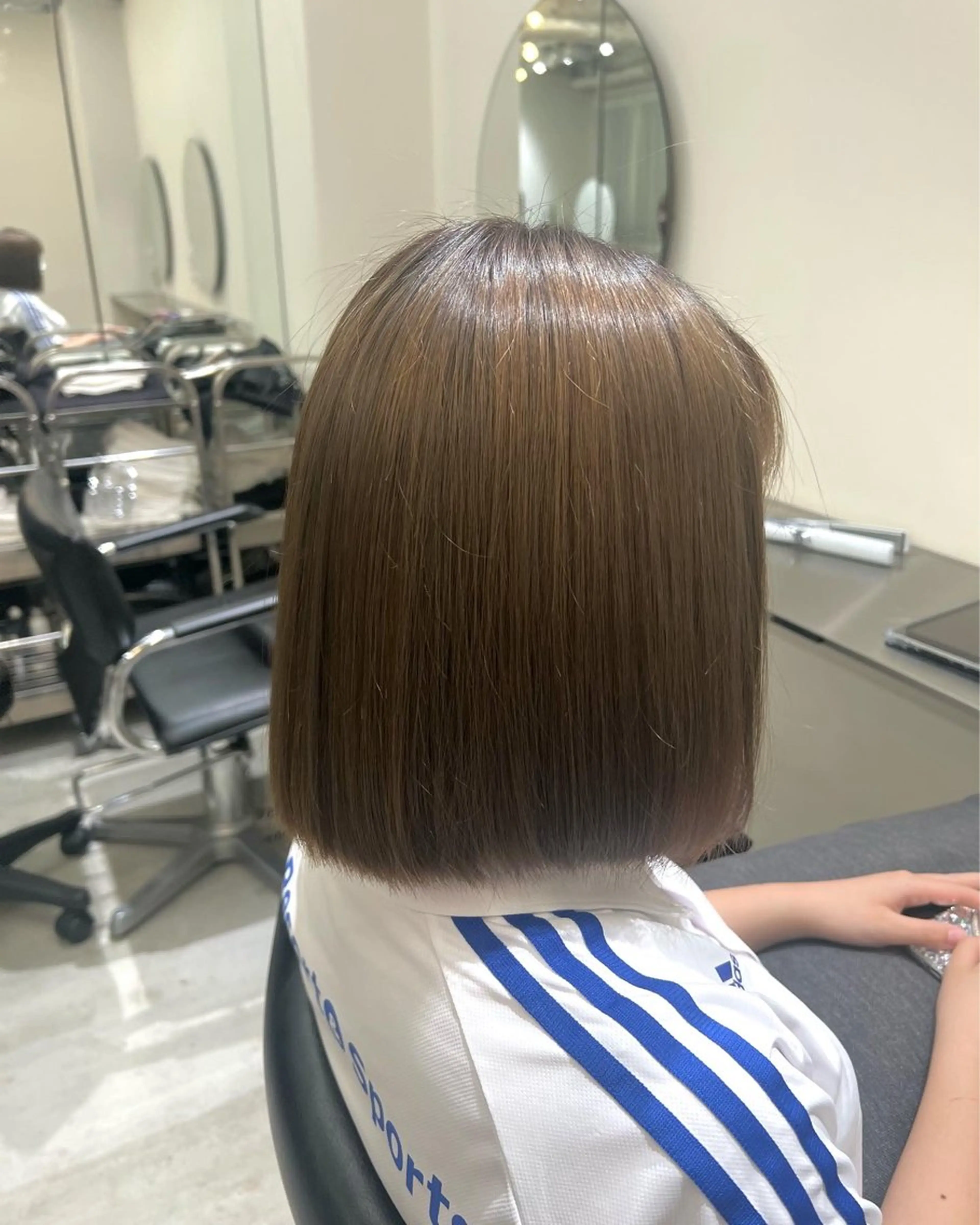 ミディアム カラー ハシモト ミオのヘアスタイル