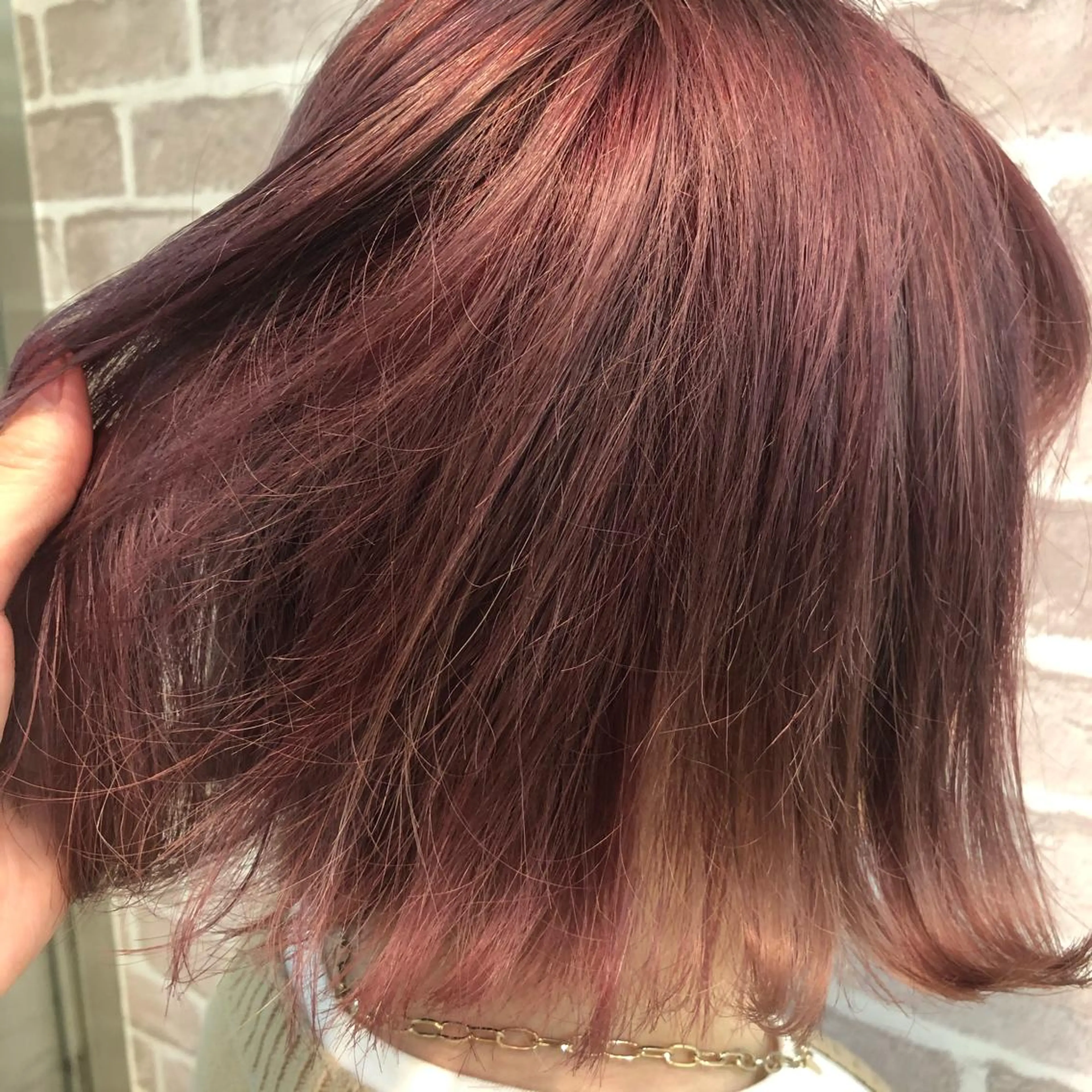 ショート 切りっぱなしボブ ボブ ショートヘア 外ハネヘア 齋藤 尋真のヘアスタイル