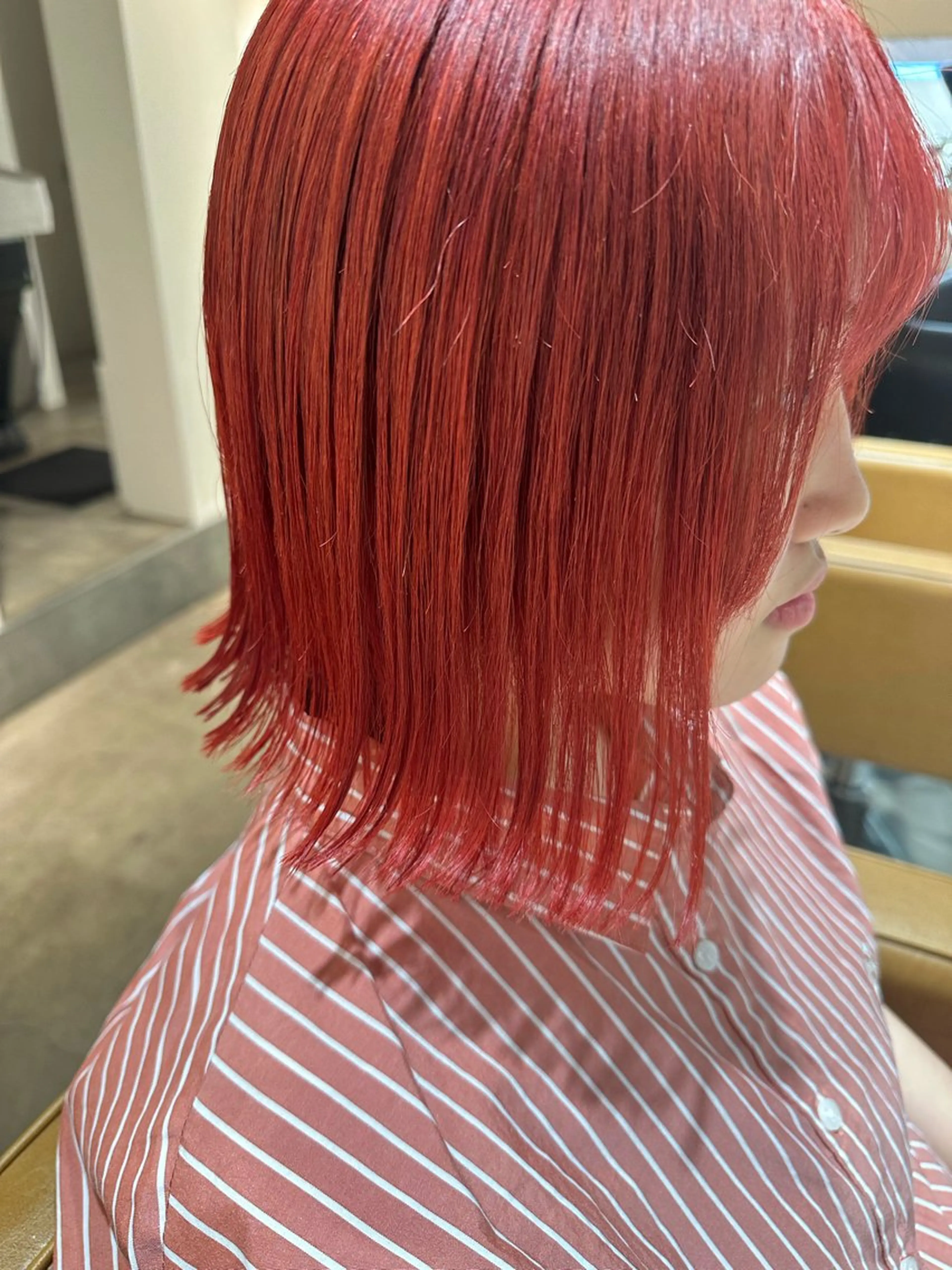 ミディアム カラー 渡邉 ひかるのヘアスタイル