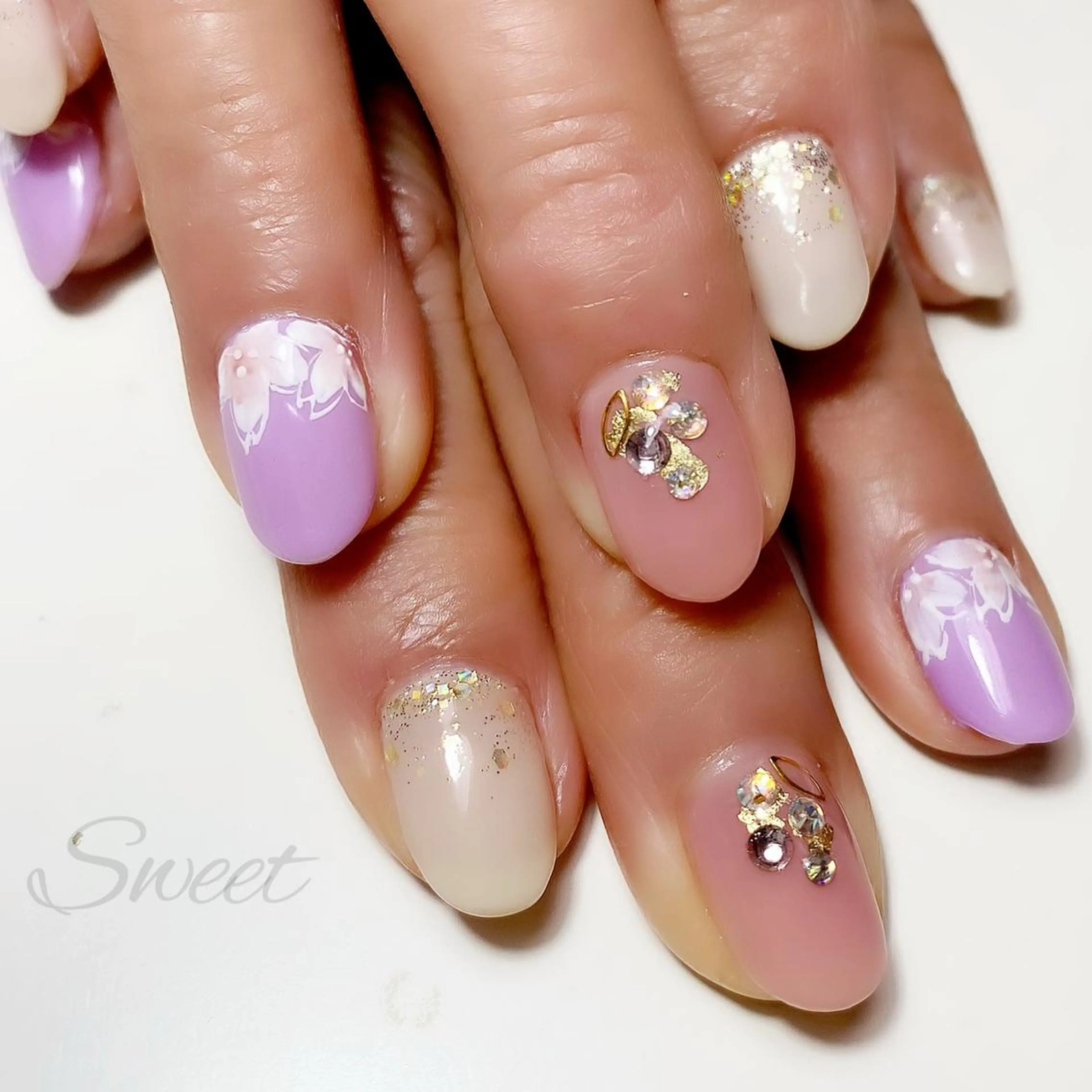 ネイル sweet 仲野陽子のネイルデザイン