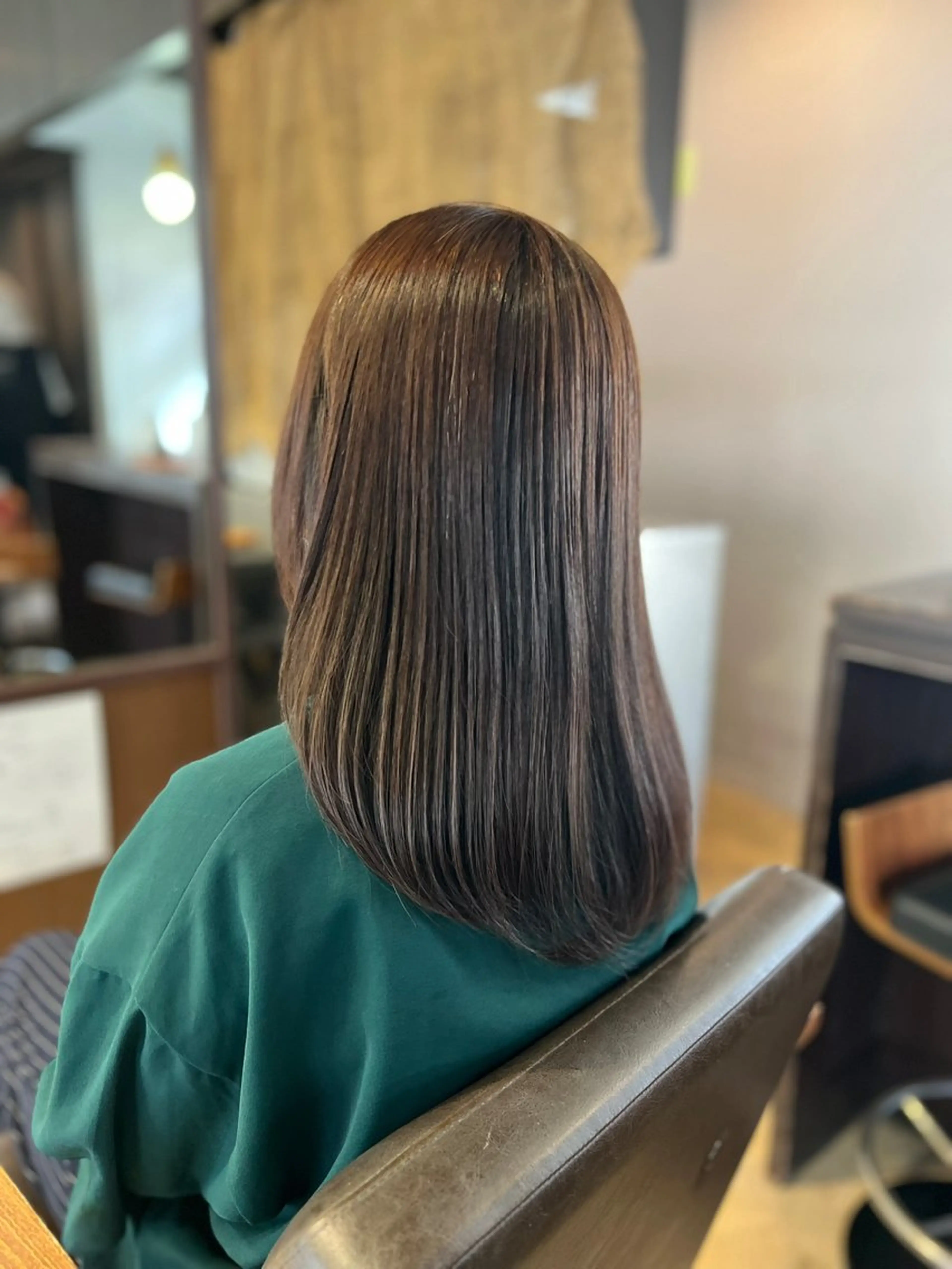 ミディアム 北原 練のヘアスタイル