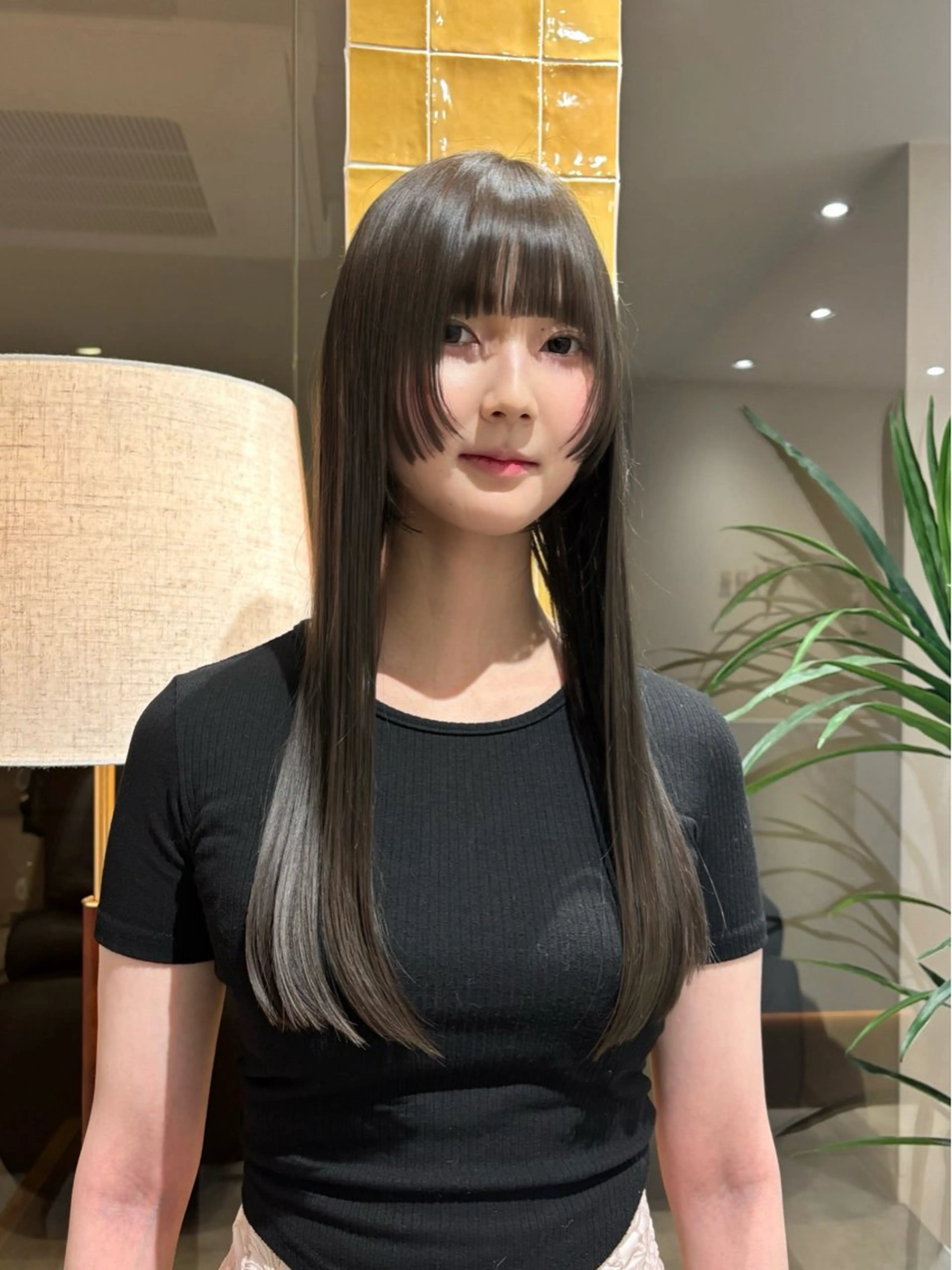 【✨ダメージレスで艶髪に✨】カット+縮毛矯正+TOKIO5step超音波TRの写真