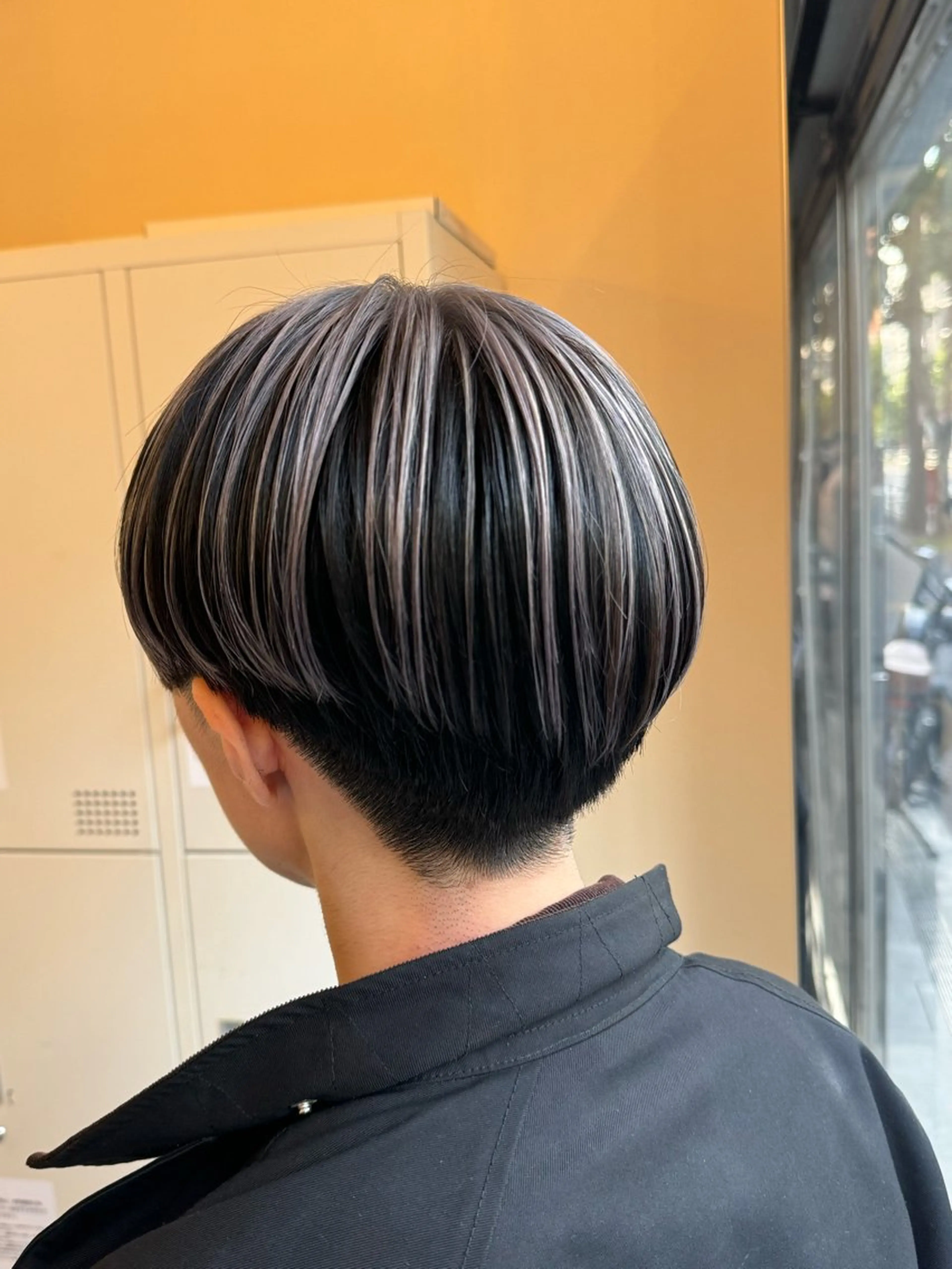 ショート カラー メンズスタイル 伊畑優希のヘアスタイル