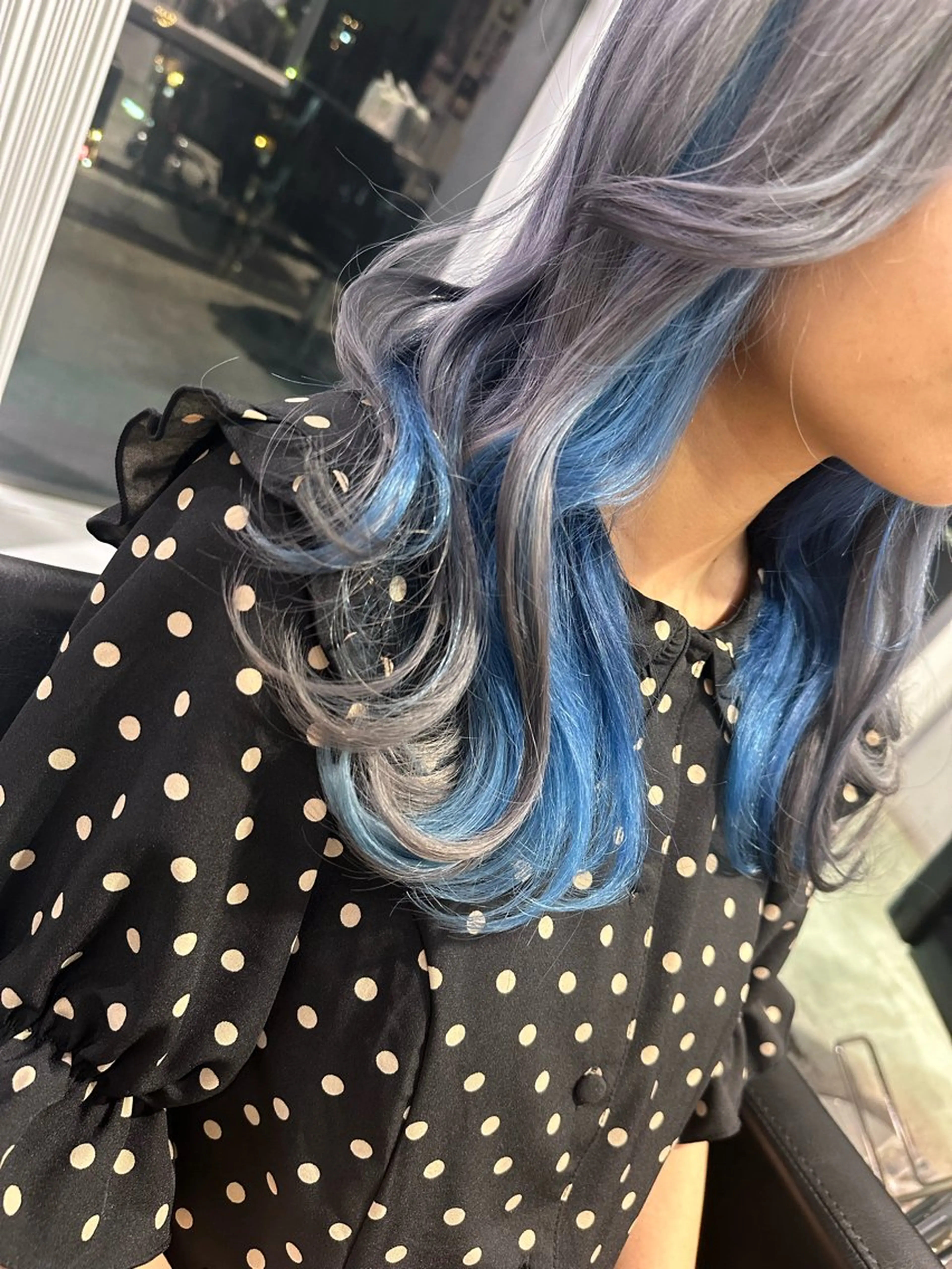 セミロング あらげ 🌈推しカラー🌈ᵕのヘアスタイル