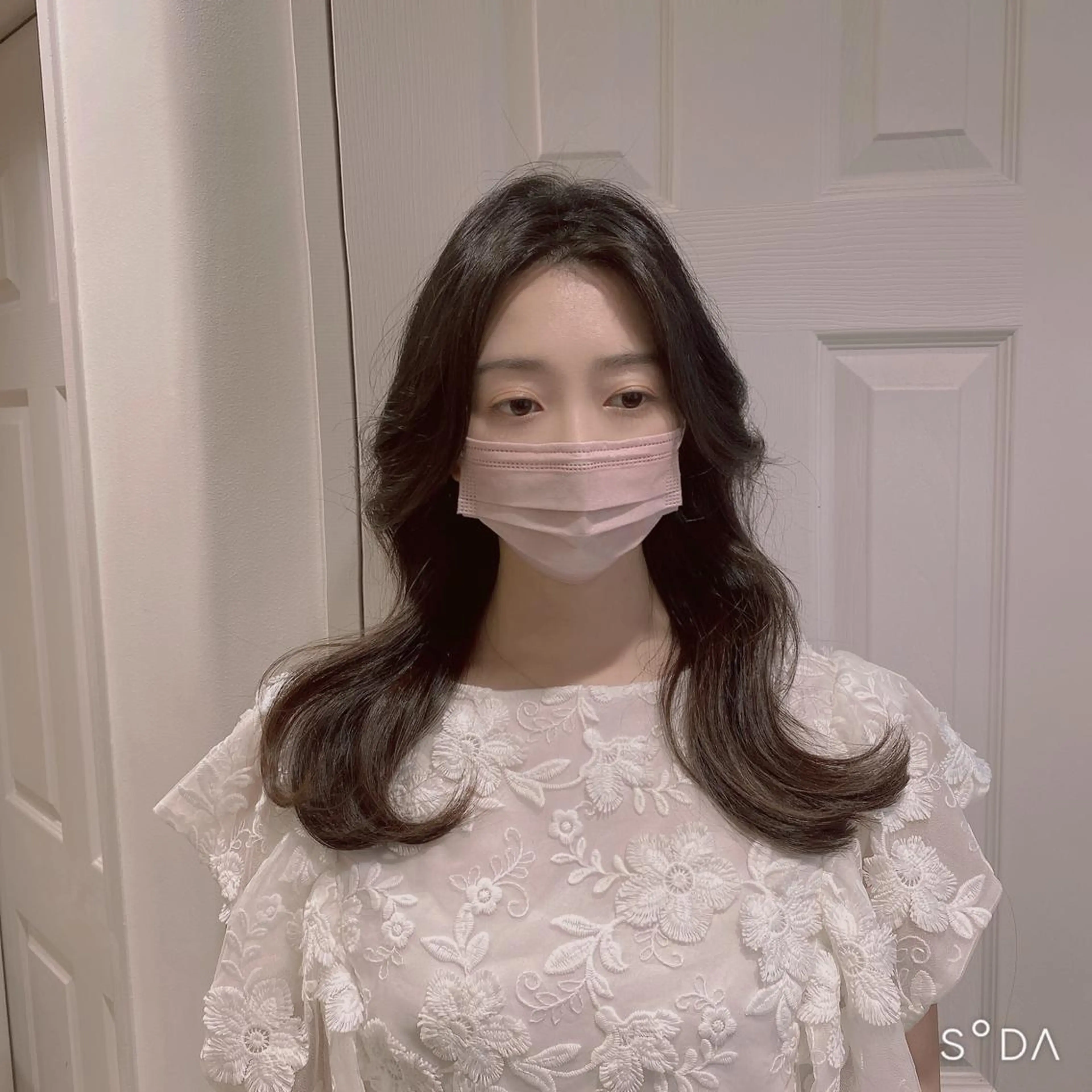 ロング カット パーソナルカラー lapiax阿部のヘアスタイル