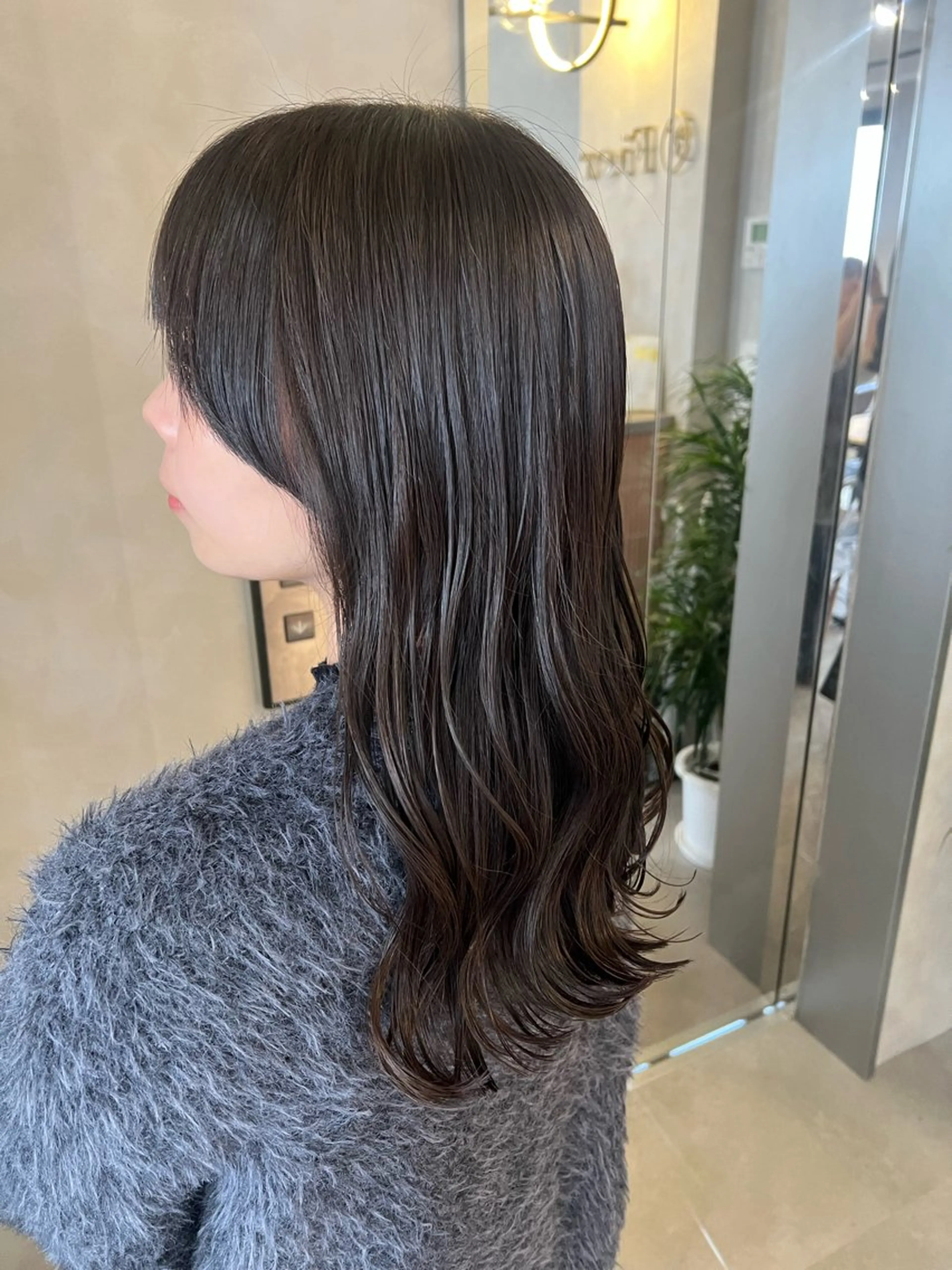 セミロング カラー 梅田/ 髪質改善/ 似合わせ/RINKAのヘアスタイル