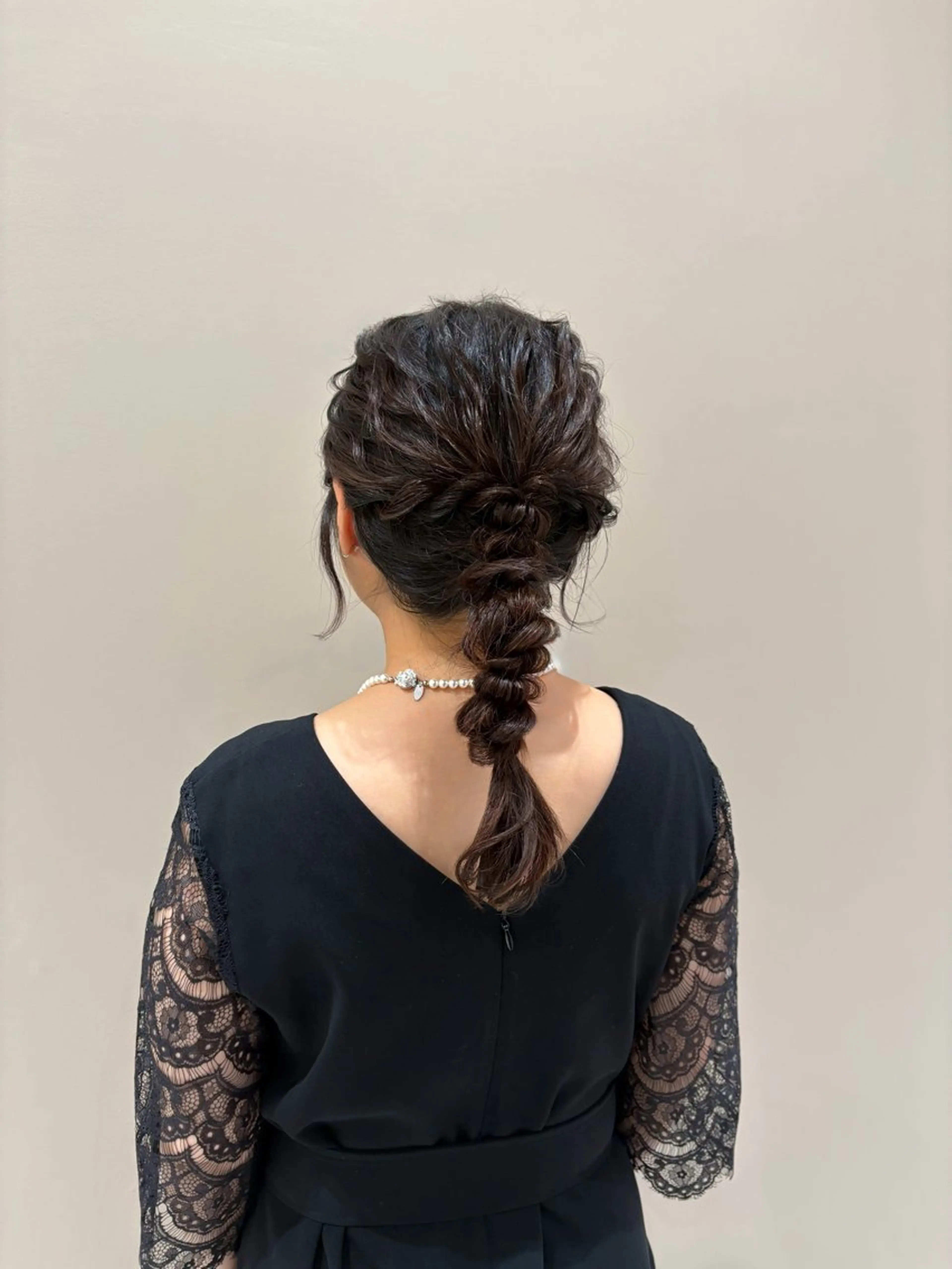 ヘアアレンジ 💗暖色/ブリーチ/ レイヤー/横浜/メイのヘアスタイル