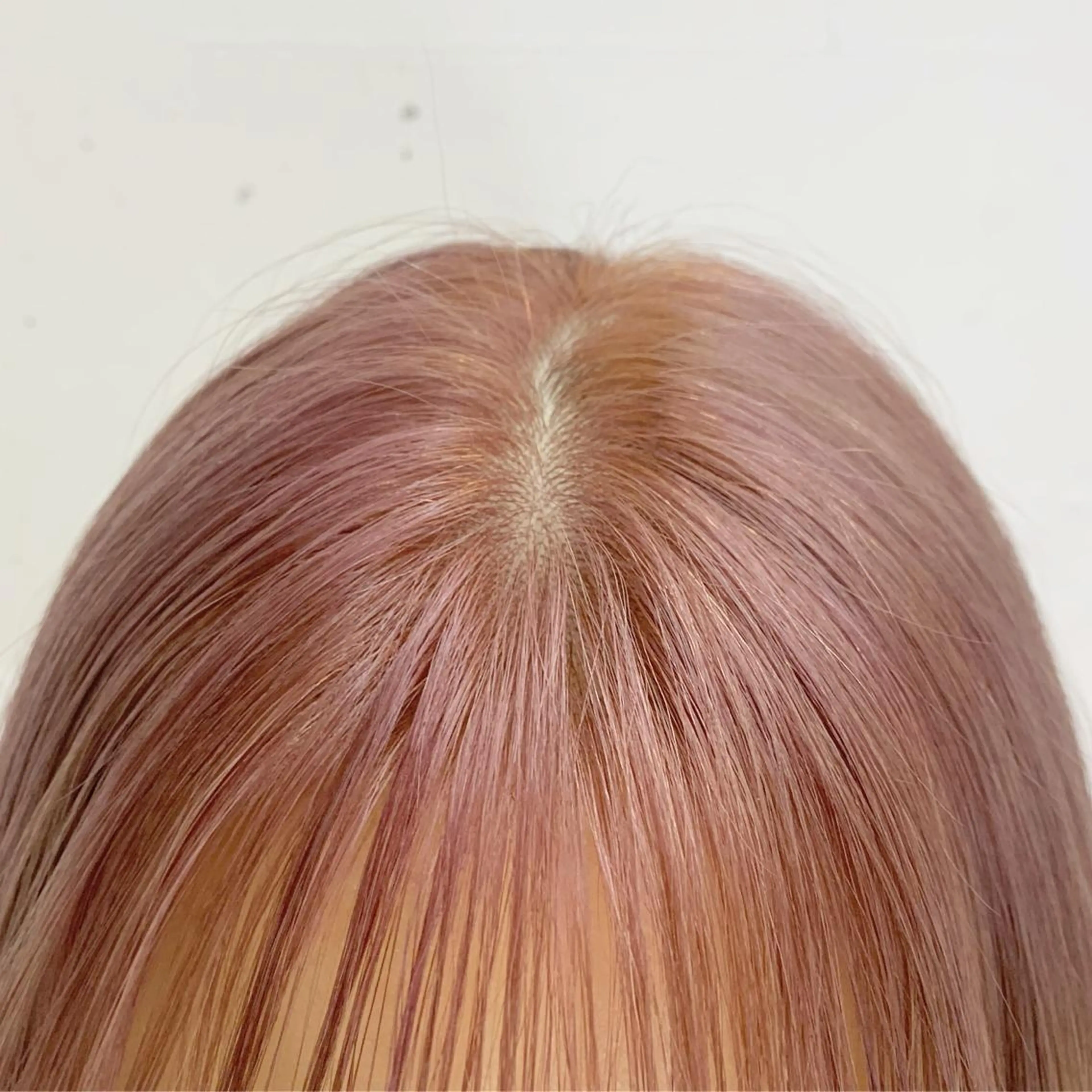 ミディアム カラー ベージュカラー ピンクカラー ピンクベージュ raika .のヘアスタイル