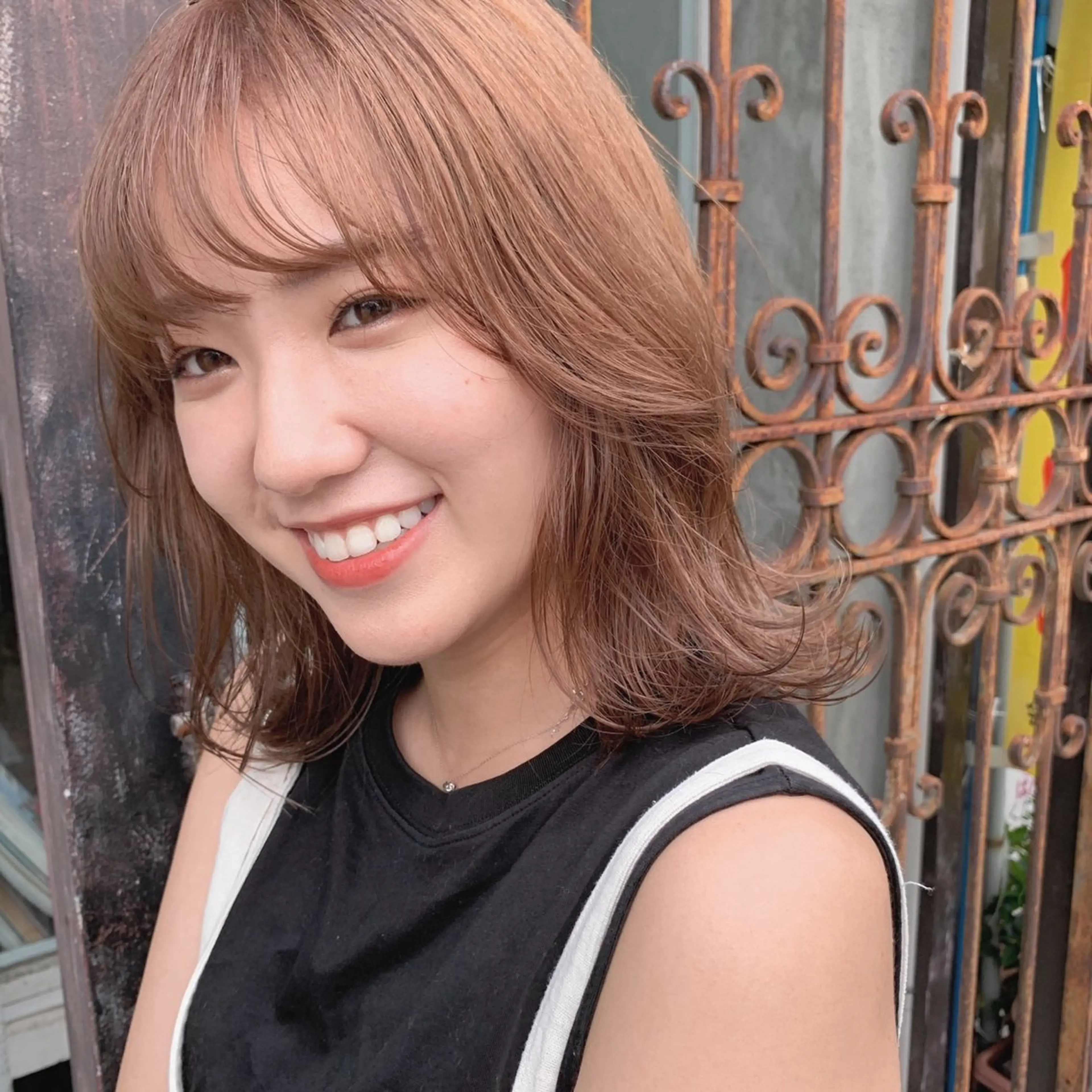 ミディアム カラー 髪質改善 トリートメント 鎌田卓也/髪質改善 /透明感カラーのヘアスタイル