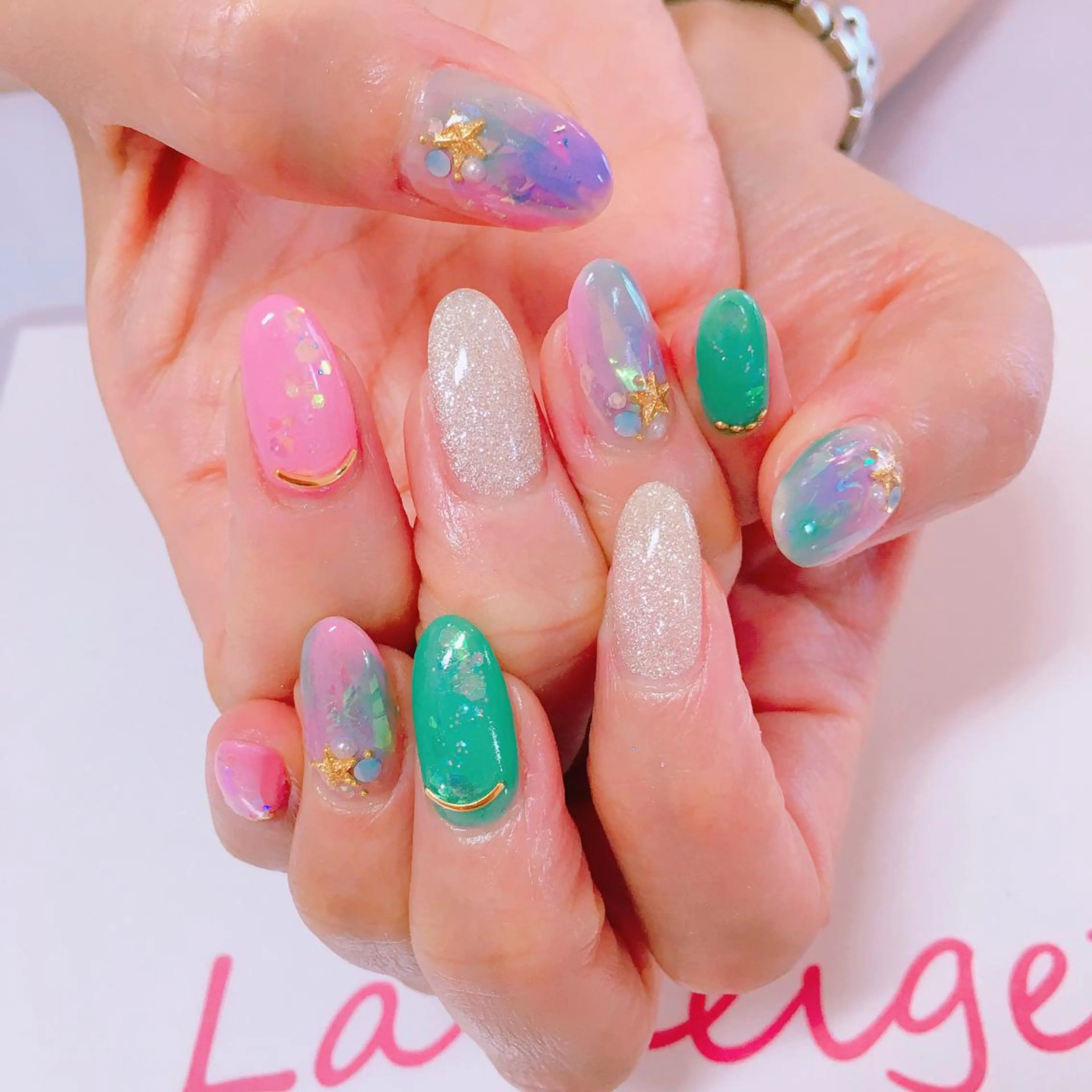 ネイル La neige* yuki 🐩🌙のネイルデザイン