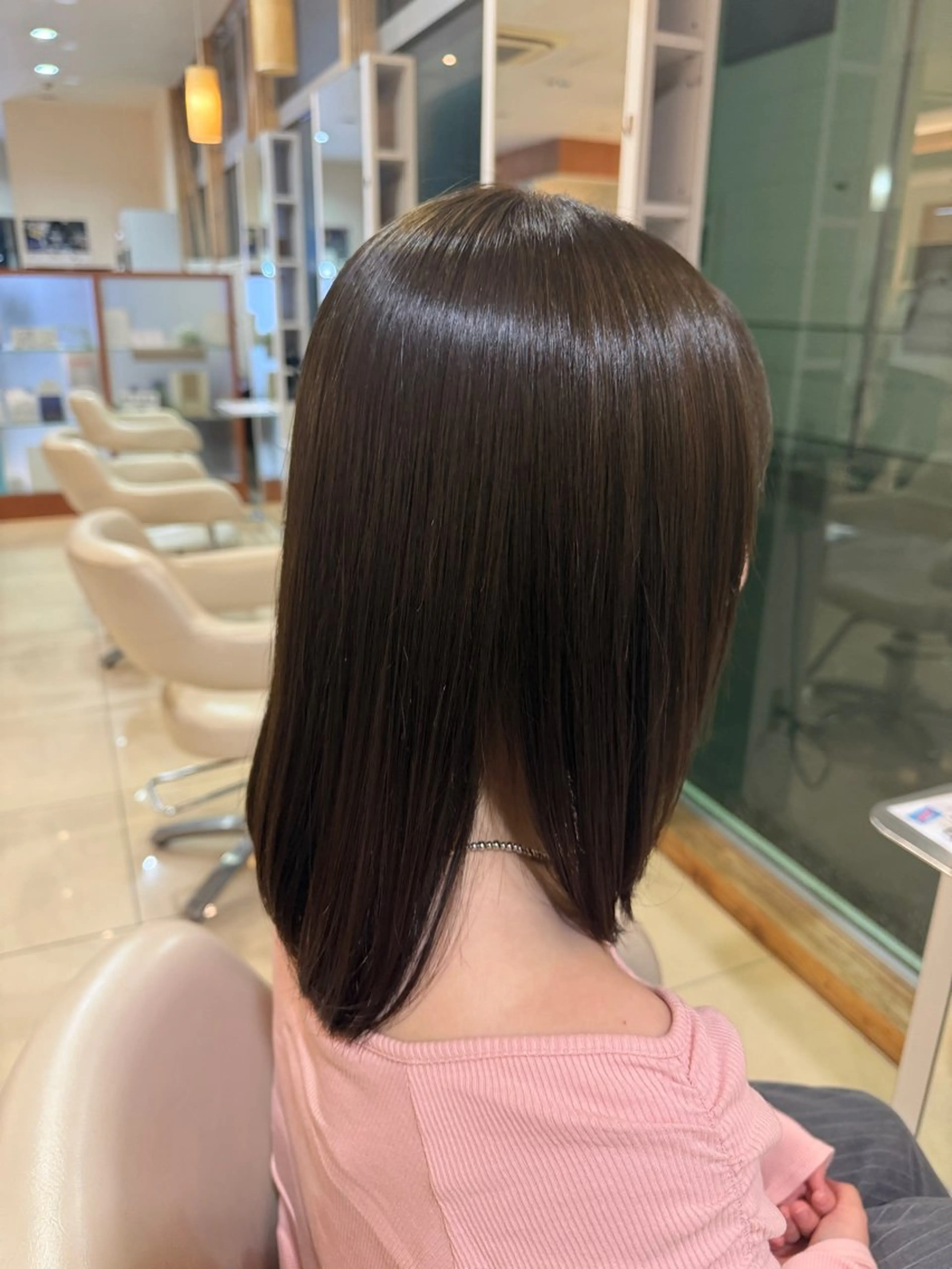 カラー カット ヘアカラー トリートメント 🫧モテ艶カラー🫧 大林未侑のヘアスタイル