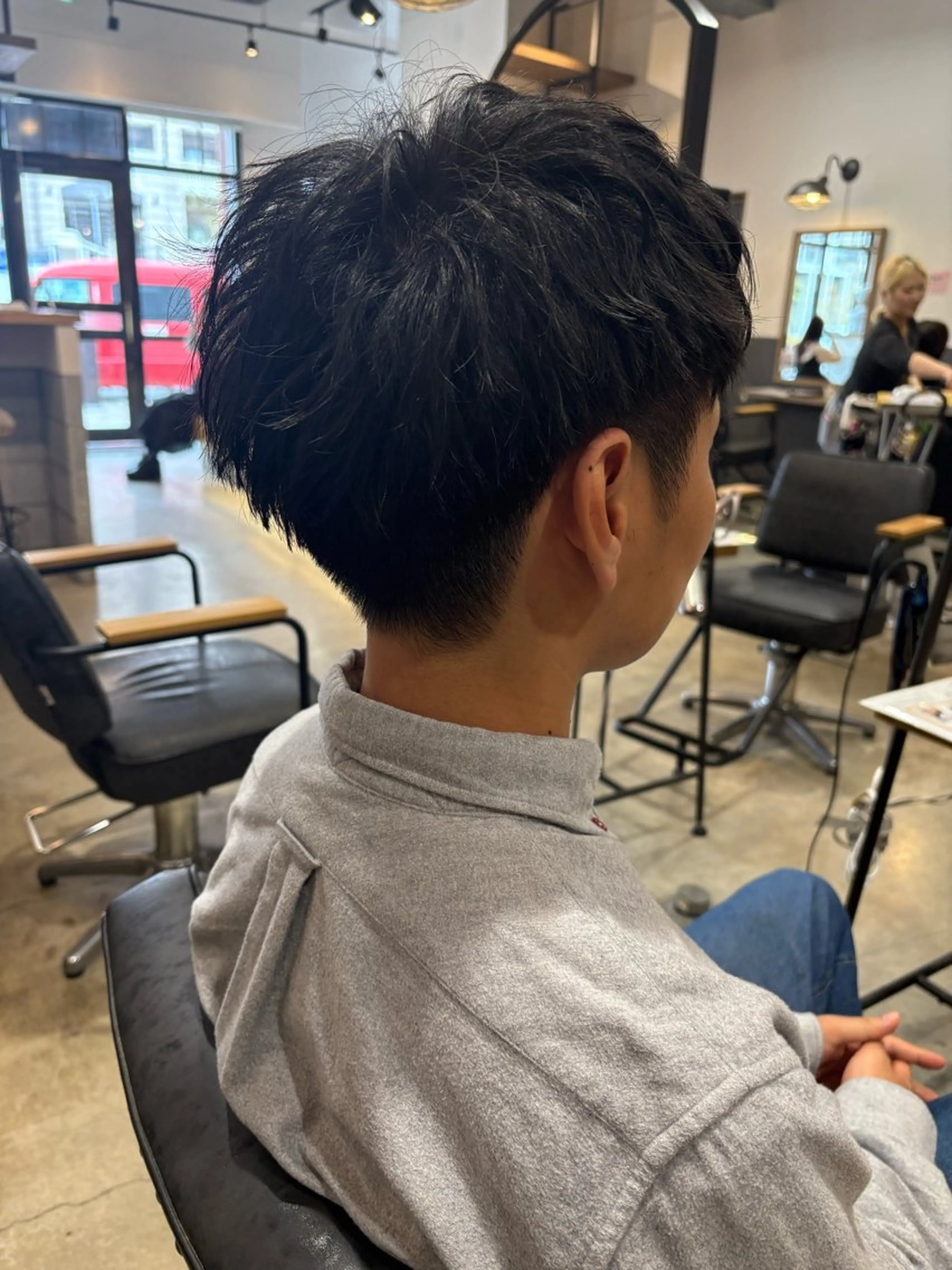 メンズ カット Lolonois 三国所属・松木 一華のヘアスタイル