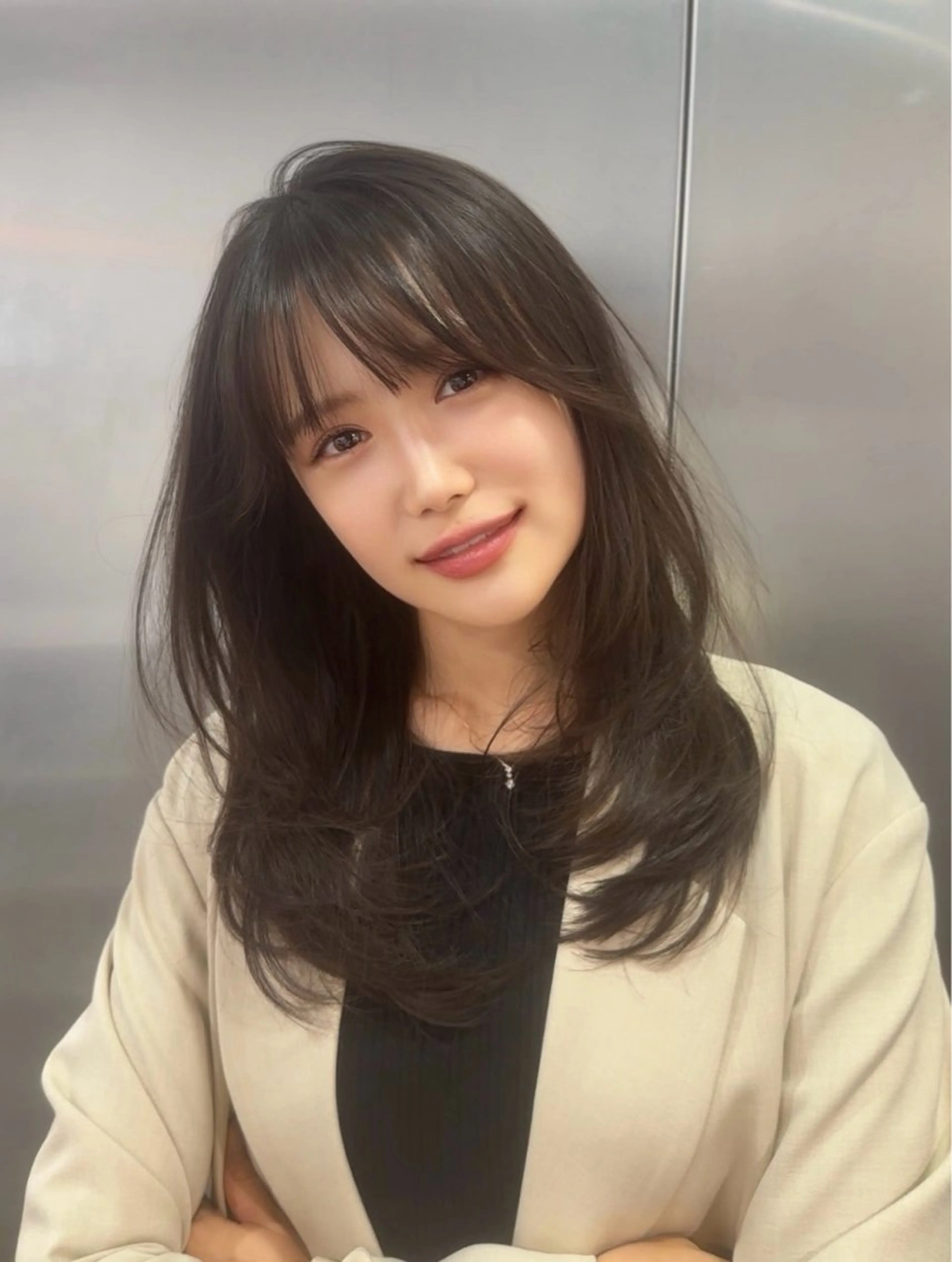 セミロング グループ指名No.1 表参道/アブミヒロトのヘアスタイル