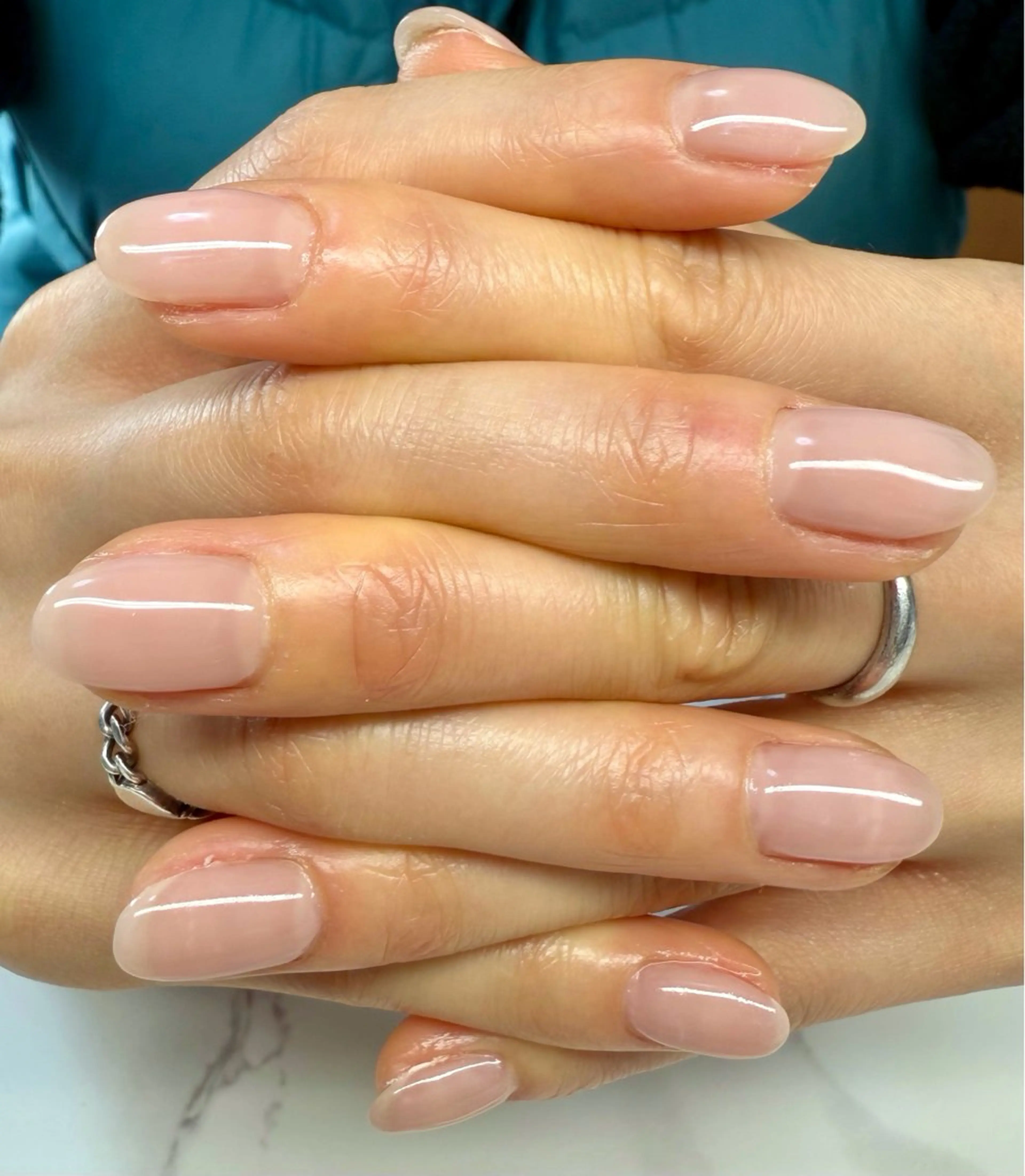 ネイル アートネイル チークネイル フレンチネイル 氷ネイル・うるうるネイル キラキラネイル M.N_ nailのネイルデザイン