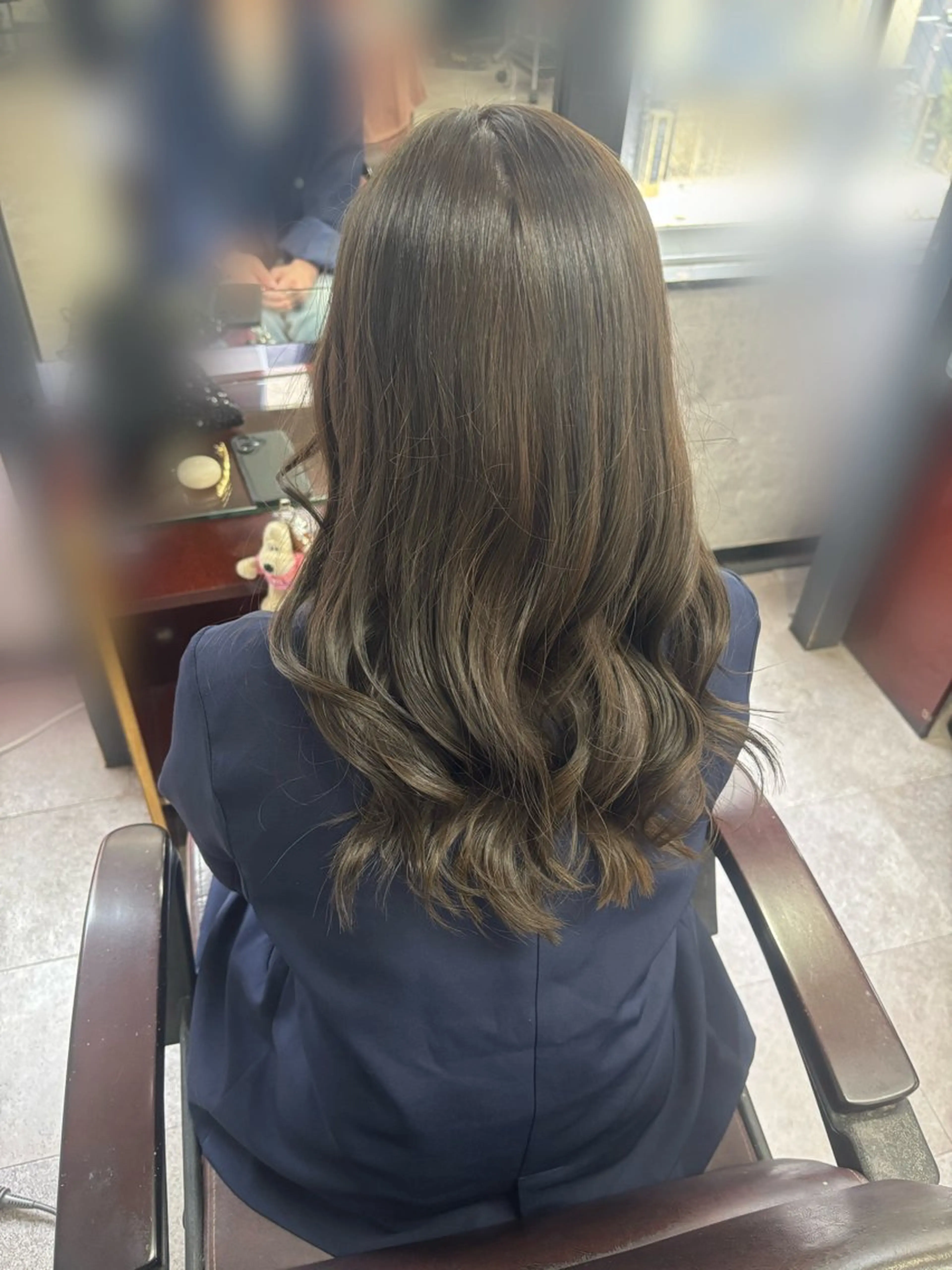 ロング カラー ブラウンカラー ヘアカラー OZ 梅田店／ ユウリのヘアスタイル