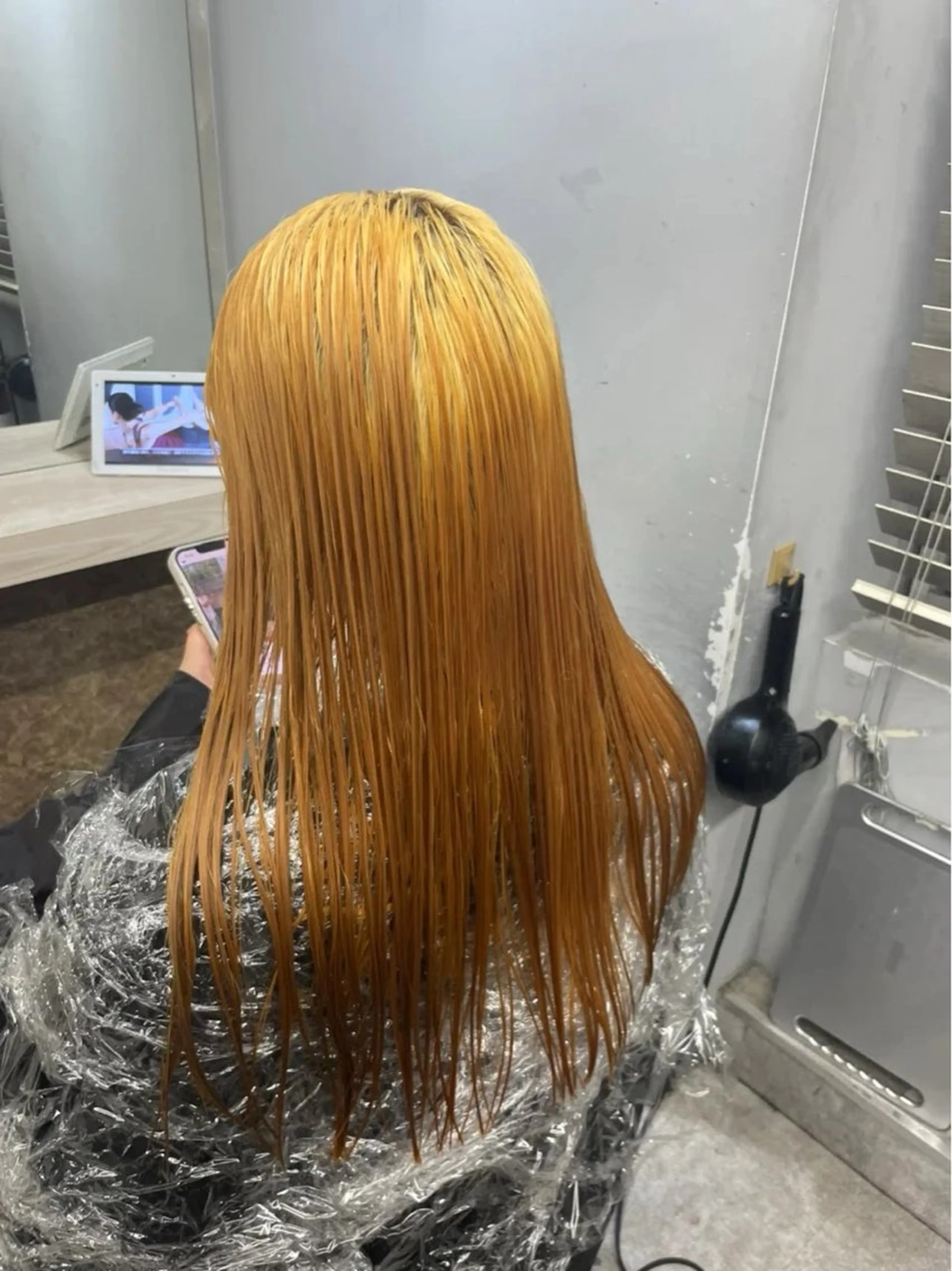 ロング カラー ヘアカラー トリートメント 🐈‍⬛多系統🕶 tsubura🖤のヘアスタイル