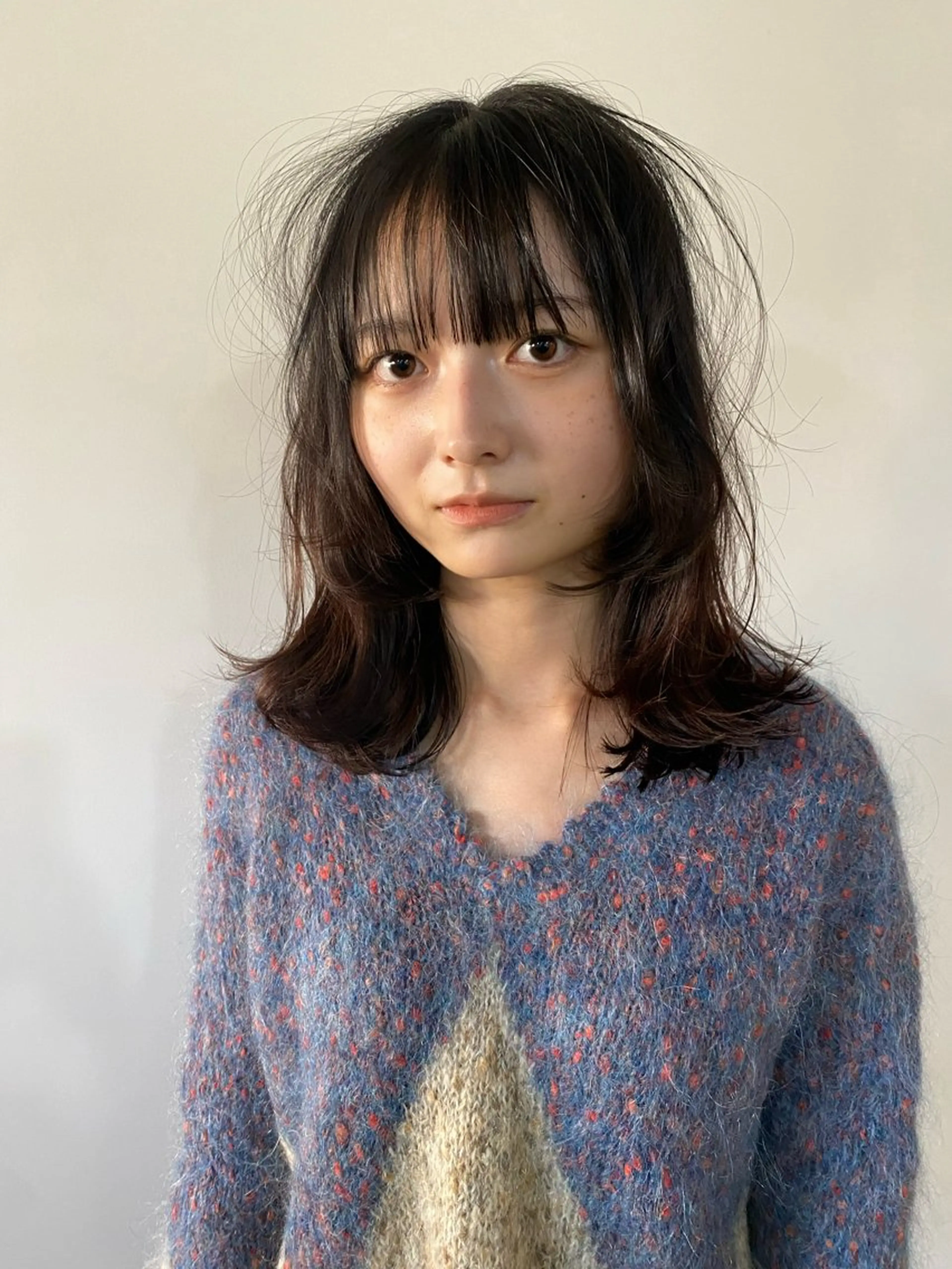 【人気No.2⭐️】前髪カット＋カラー＋エドルトリートメント　　　　20%オフ❗️¥9600→¥7680の写真