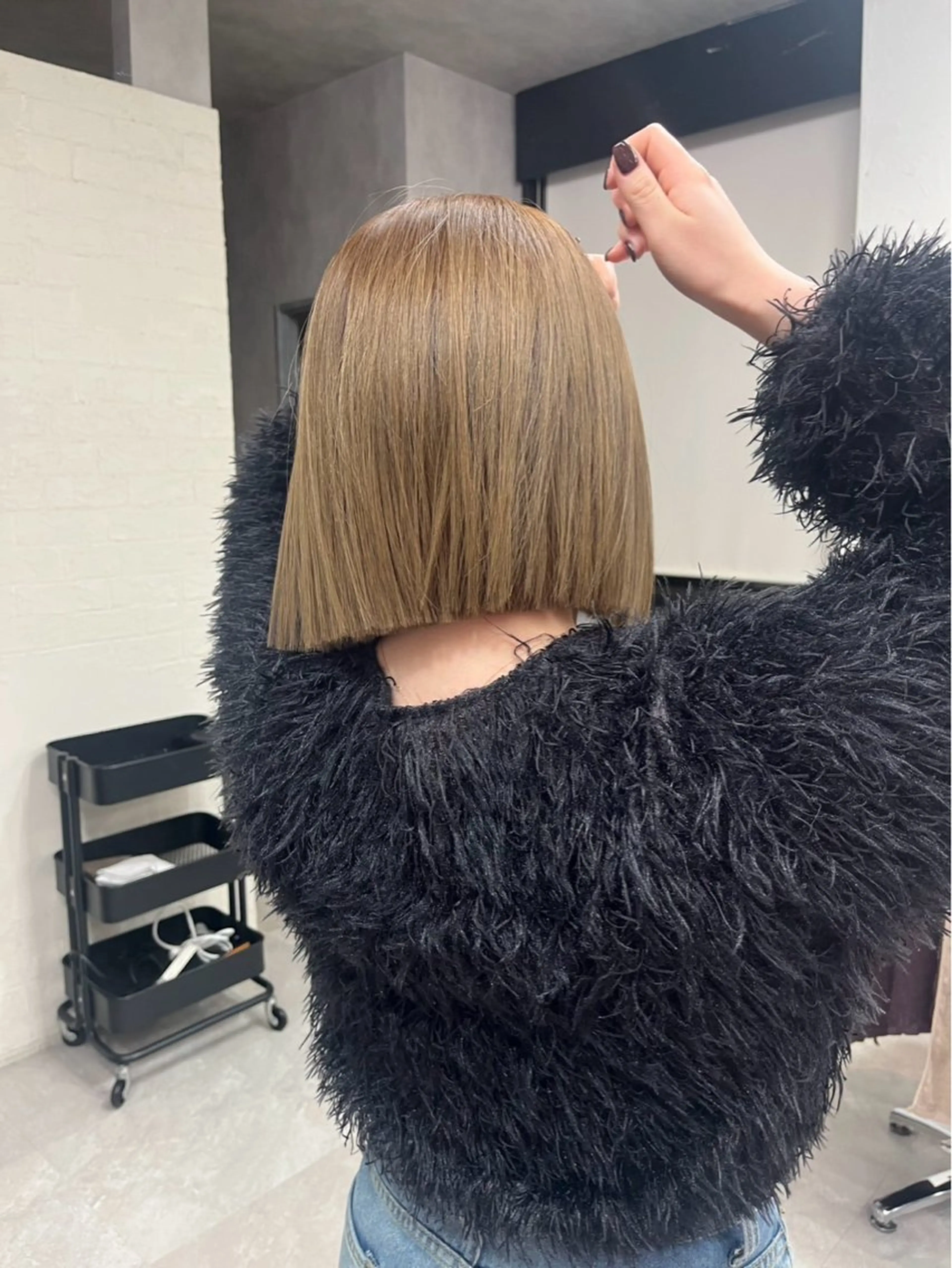 ショート 切りっぱなしボブ ボブ 🎀 Dico 🎀 MAKIのヘアスタイル
