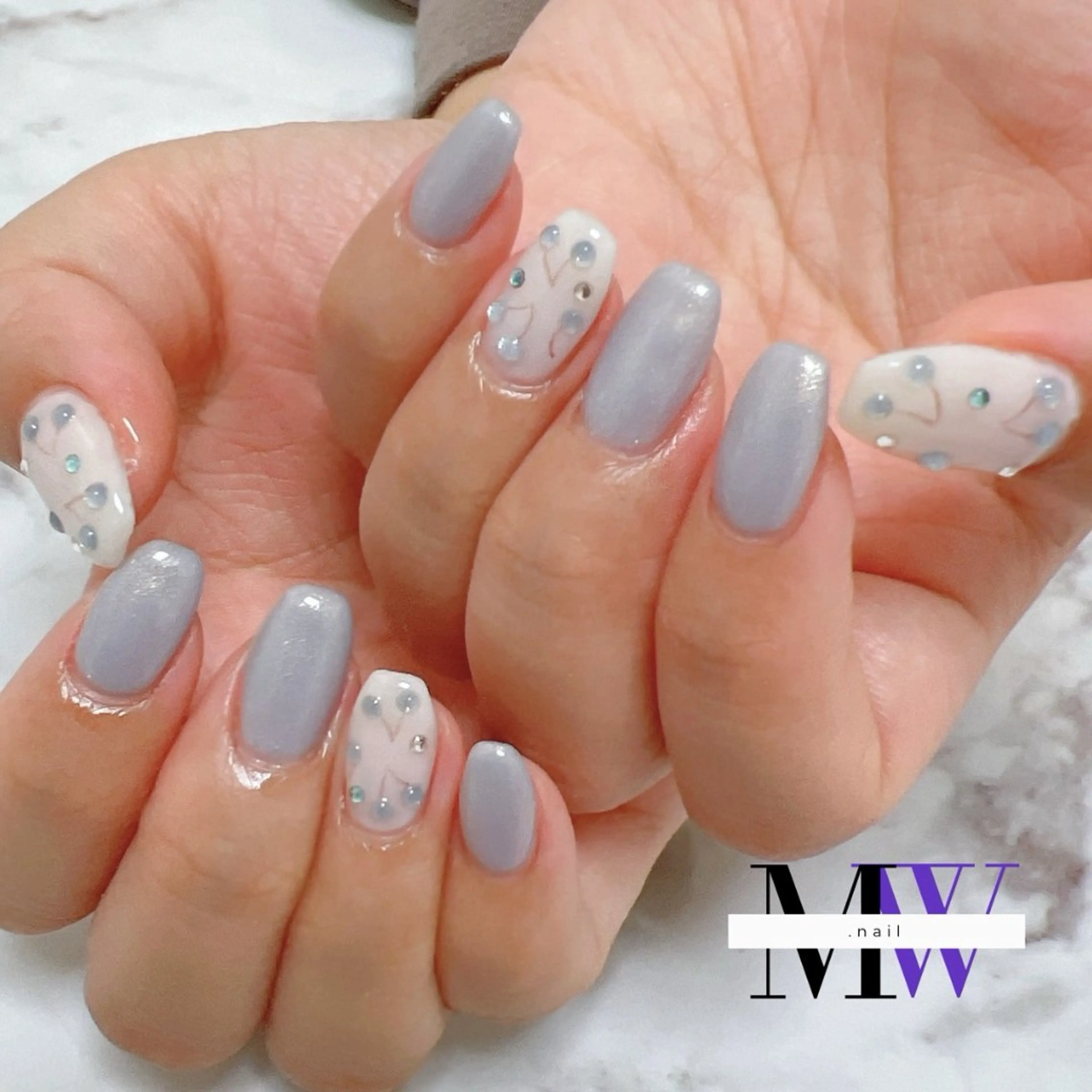 ネイル ハンドネイル MW .nailのネイルデザイン