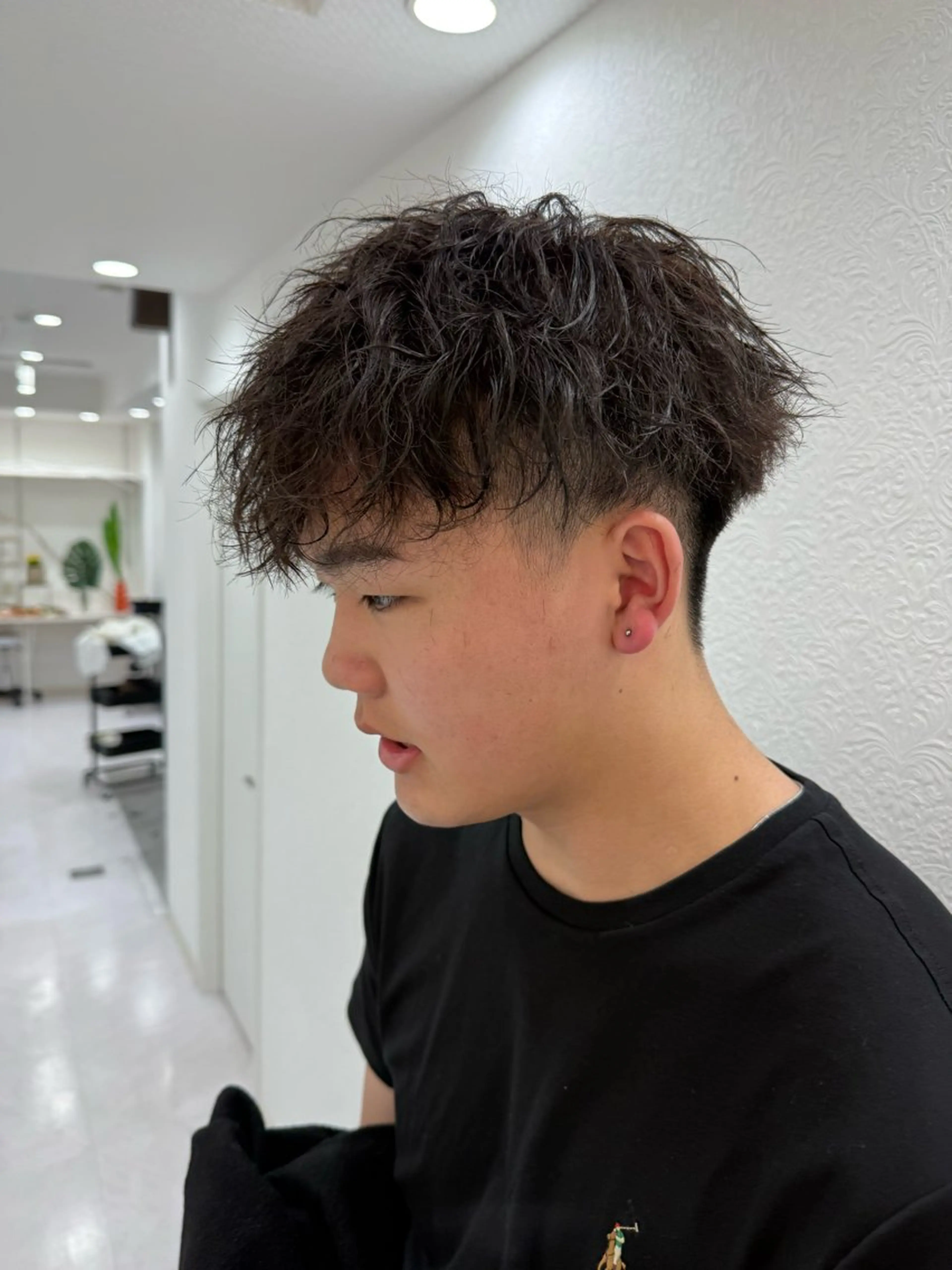 ショート カット パーマ 小村 敏司のヘアスタイル