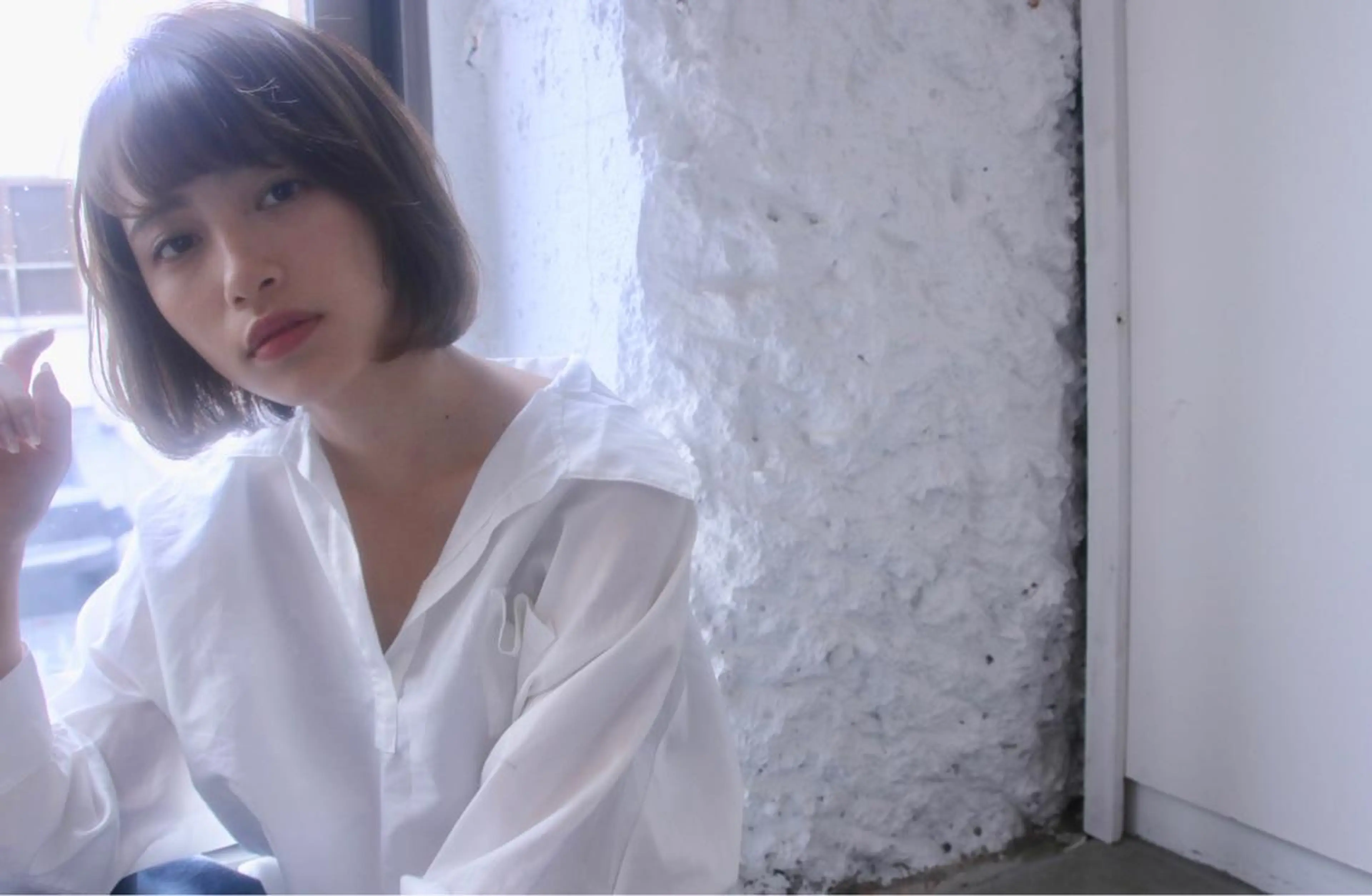 ミディアム カラー カット ヘアカラー トリートメント MIZUHO / ダブルカラー髪質改善のヘアスタイル