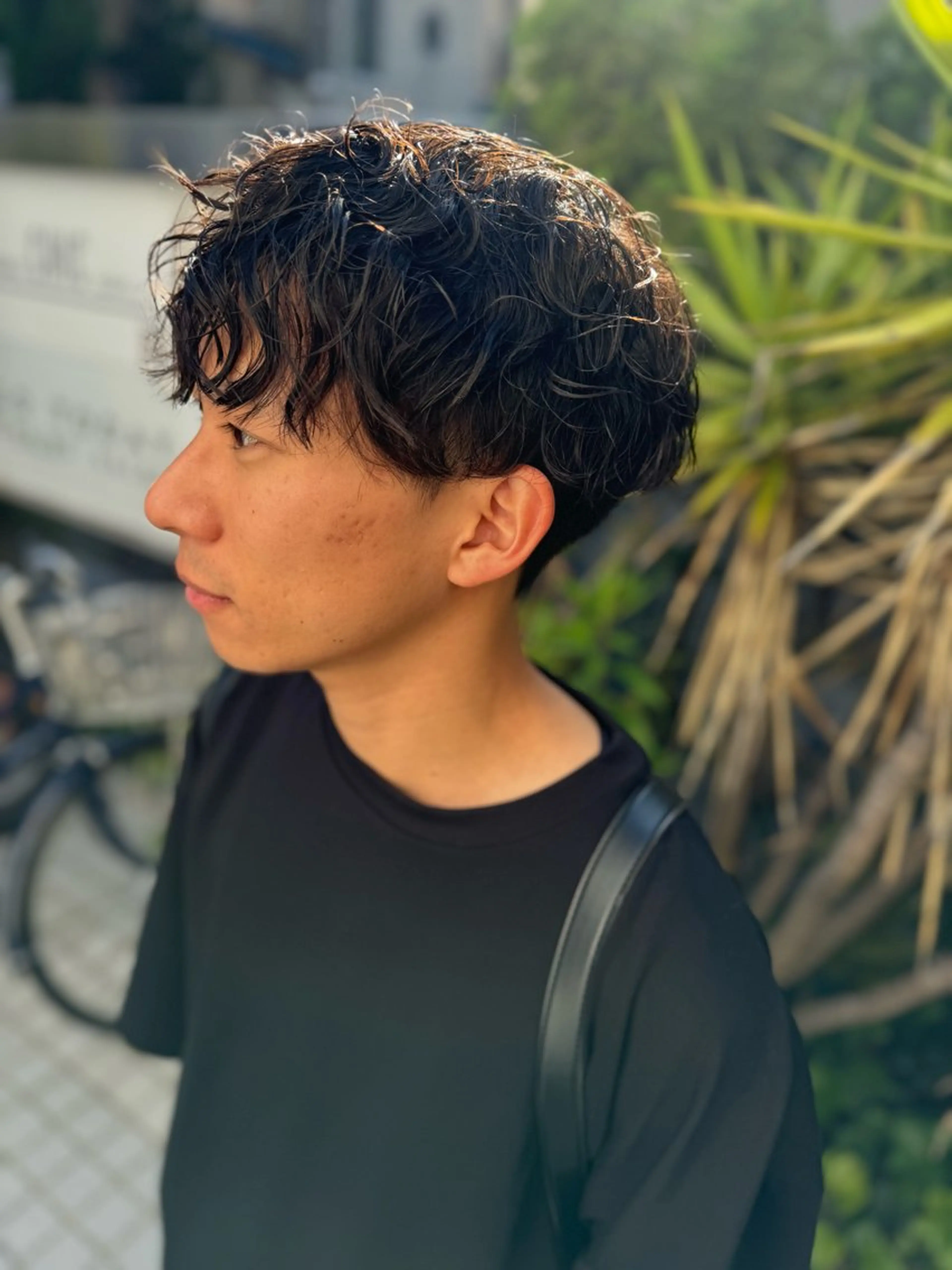 ショート パーマ ヘアアレンジ メンズ メンズパーマ カット パーマ ちこ .のヘアスタイル