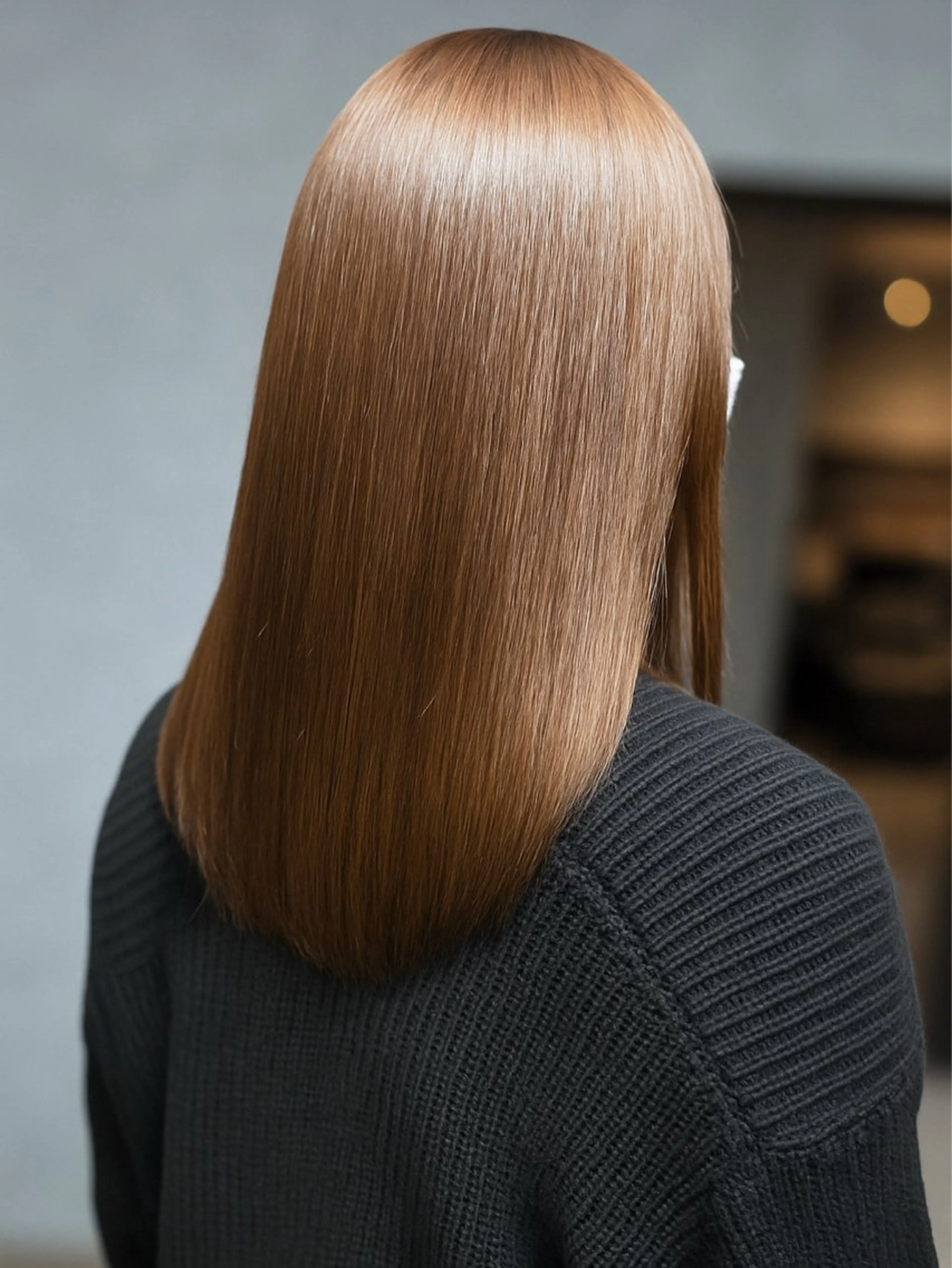 セミロング 髪質改善 堀越一弘 髪質改善ヘアケア特化のヘアスタイル