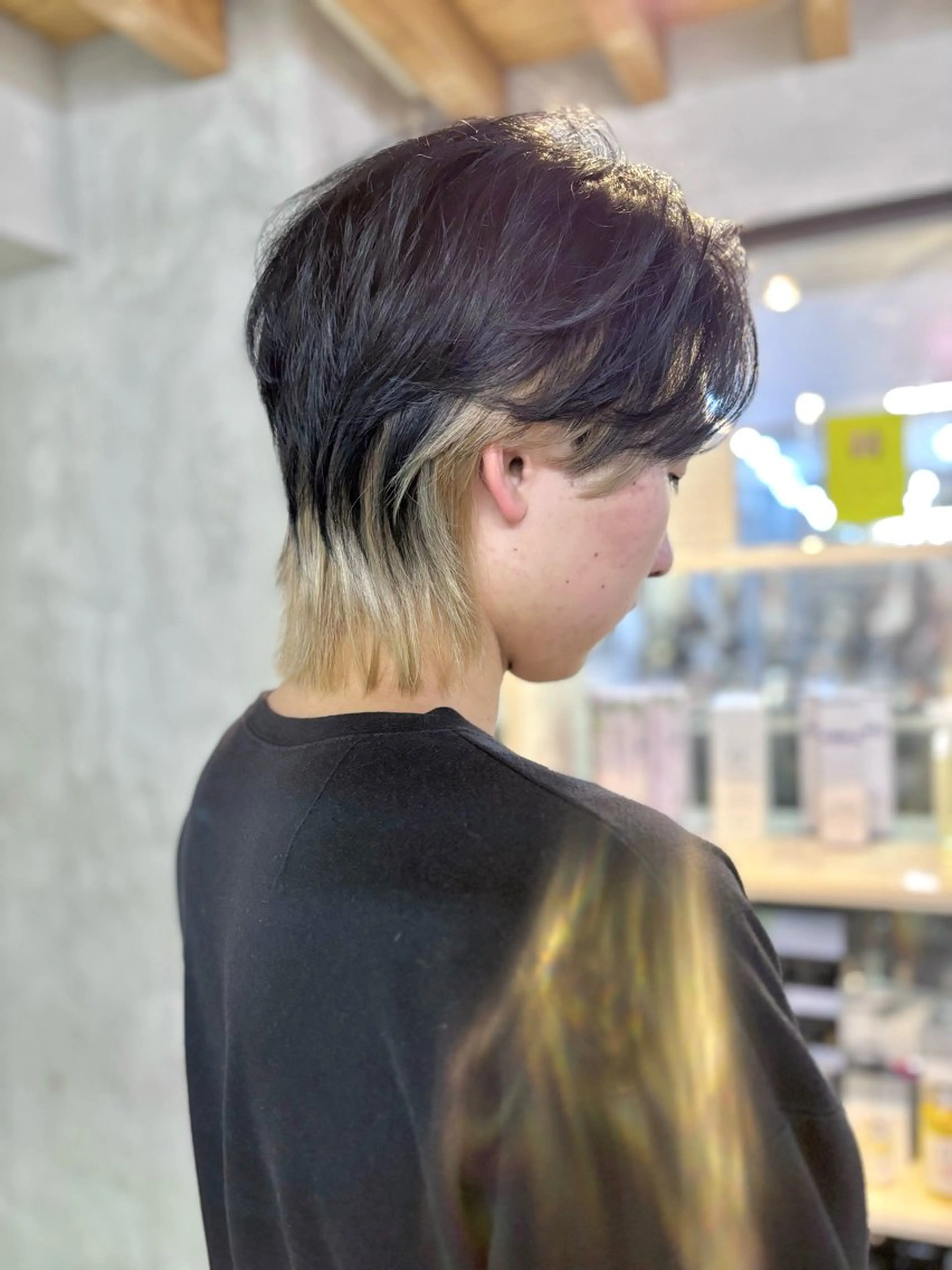 カラー メンズ メンズ/扱いやすい髪 /毛流れ/大城聖瑠のヘアスタイル