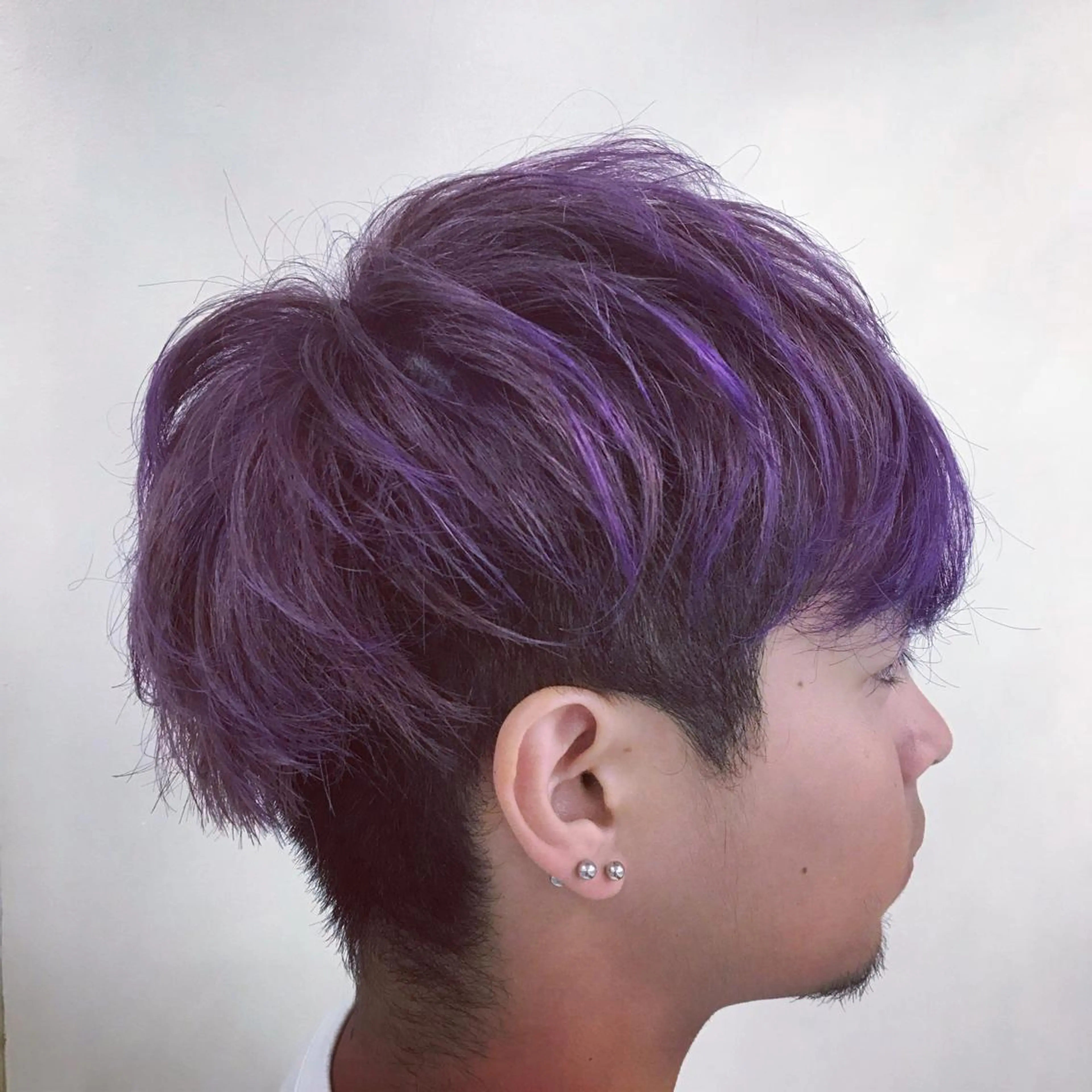 カラー メンズ メンズブリーチカラー /パーマ ごーた立川のヘアスタイル