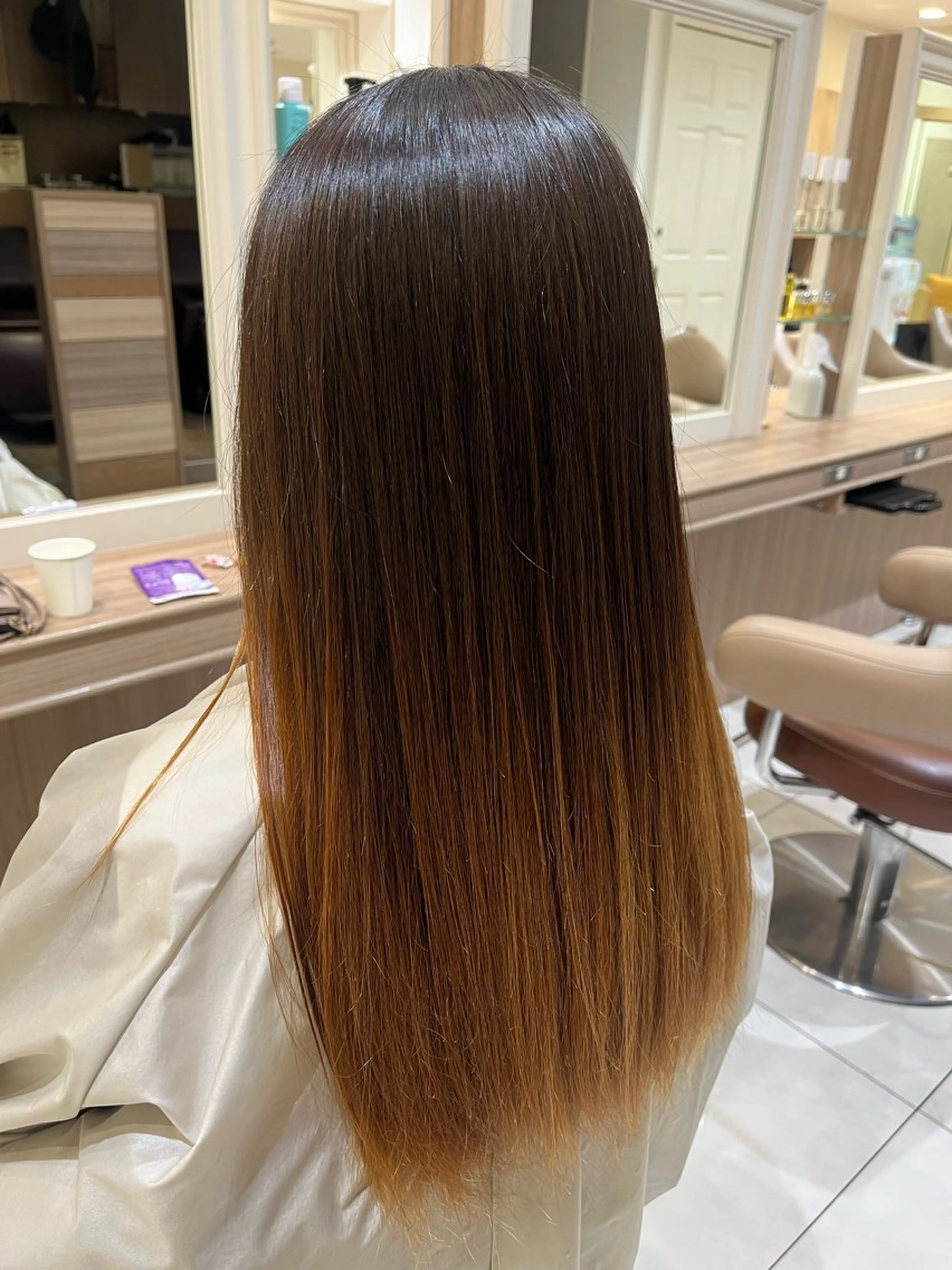 パーマ 縮毛矯正 縮毛モデル様募集中 田中ゆらのヘアスタイル