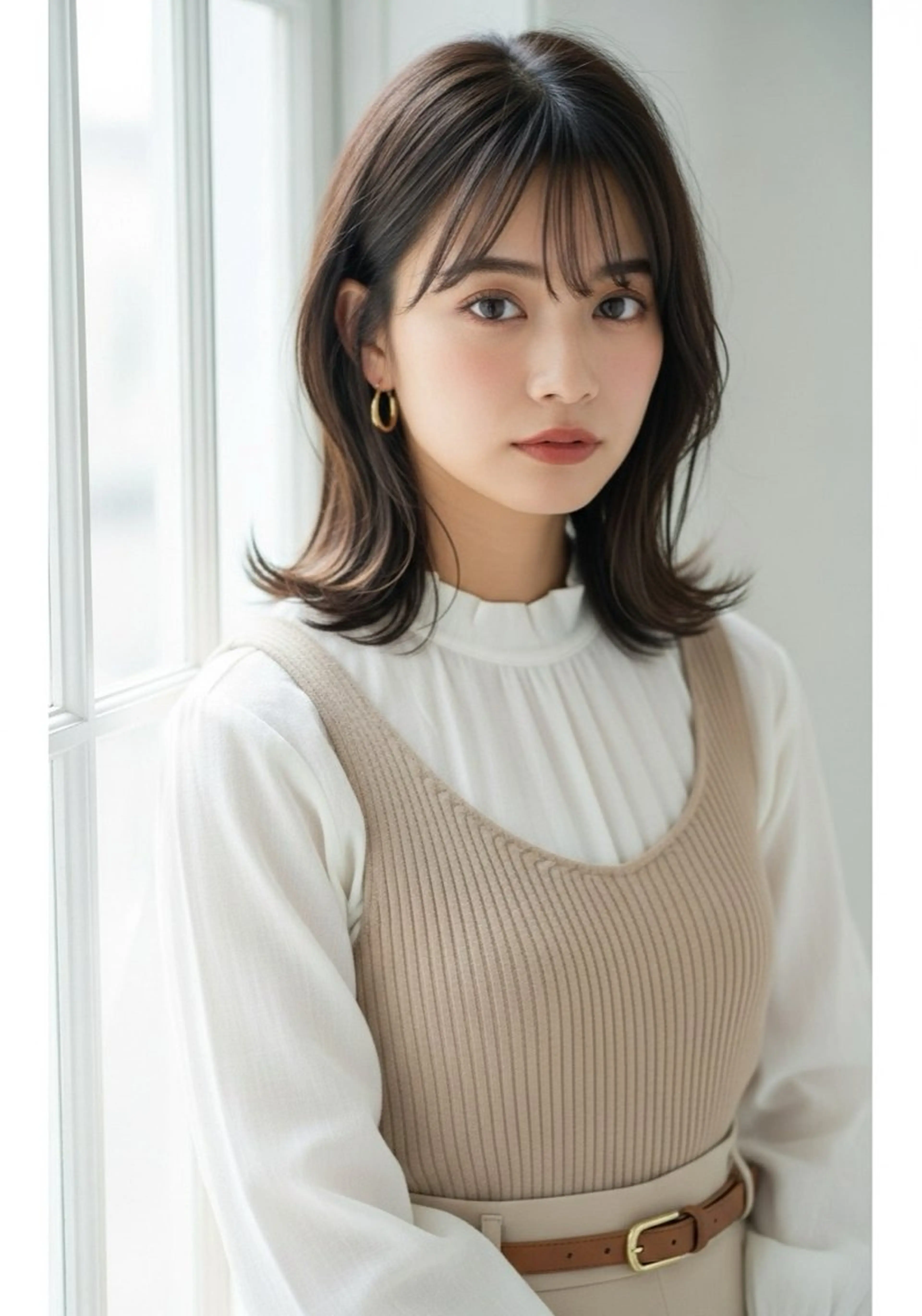 ミディアム 🫧似合わせショート ゴヤ🫧のヘアスタイル