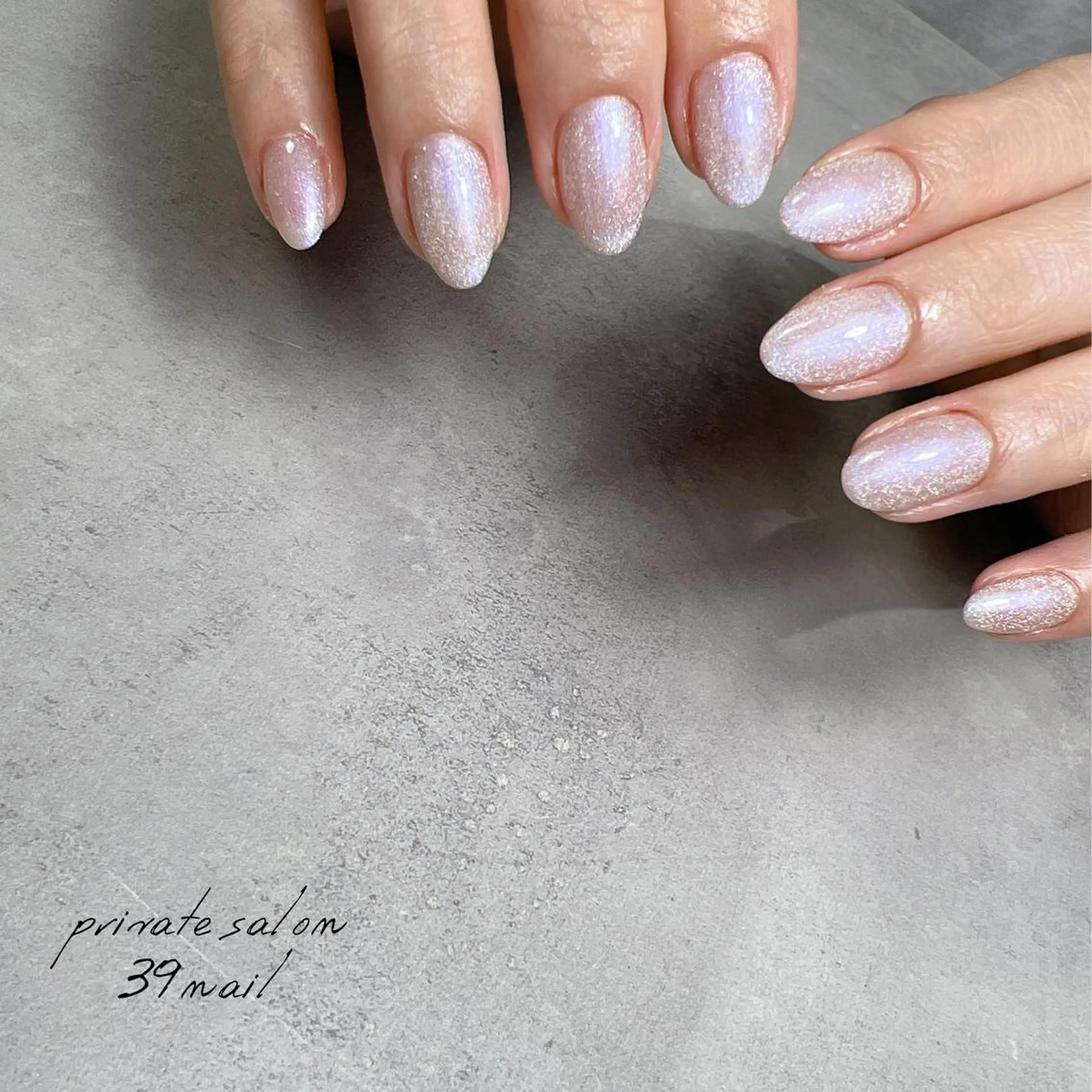 ミディアム ネイル ハンドネイル 京橋 【39nail】のネイルデザイン