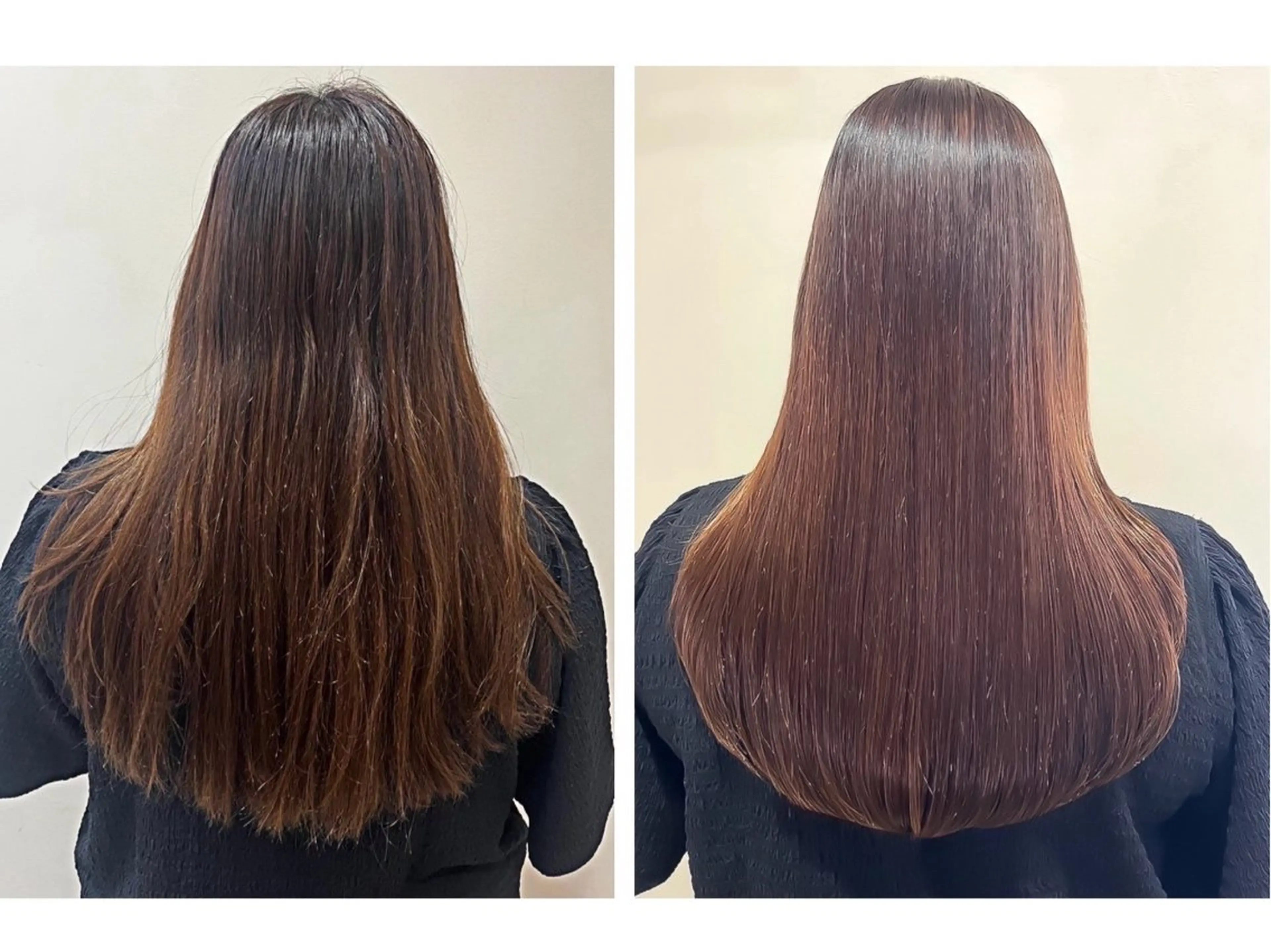 鎖骨~ロングまでの写真