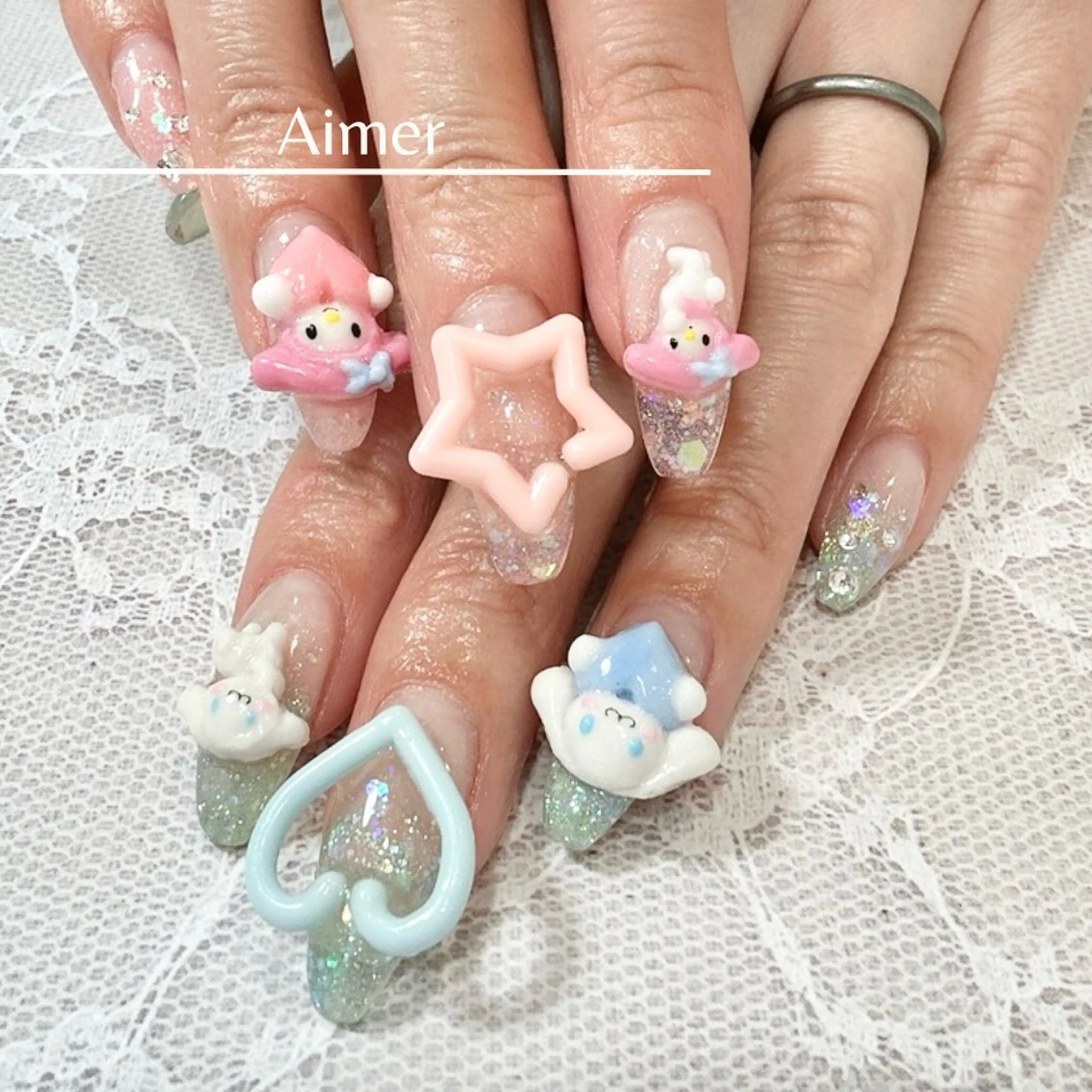 ネイル ハンドネイル nailsalon Aimerのネイルデザイン