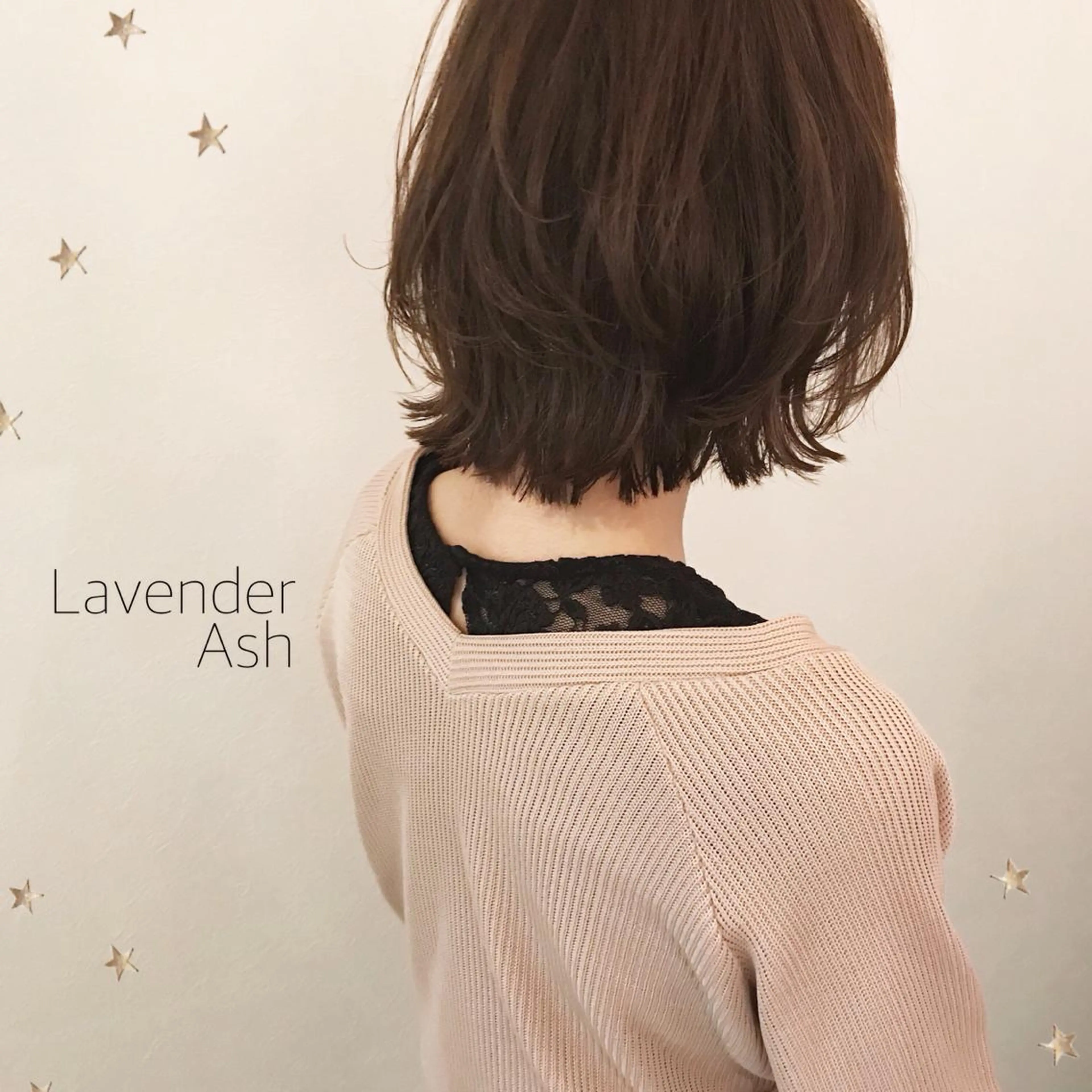 ミディアム カラー 市川 千夏のヘアスタイル