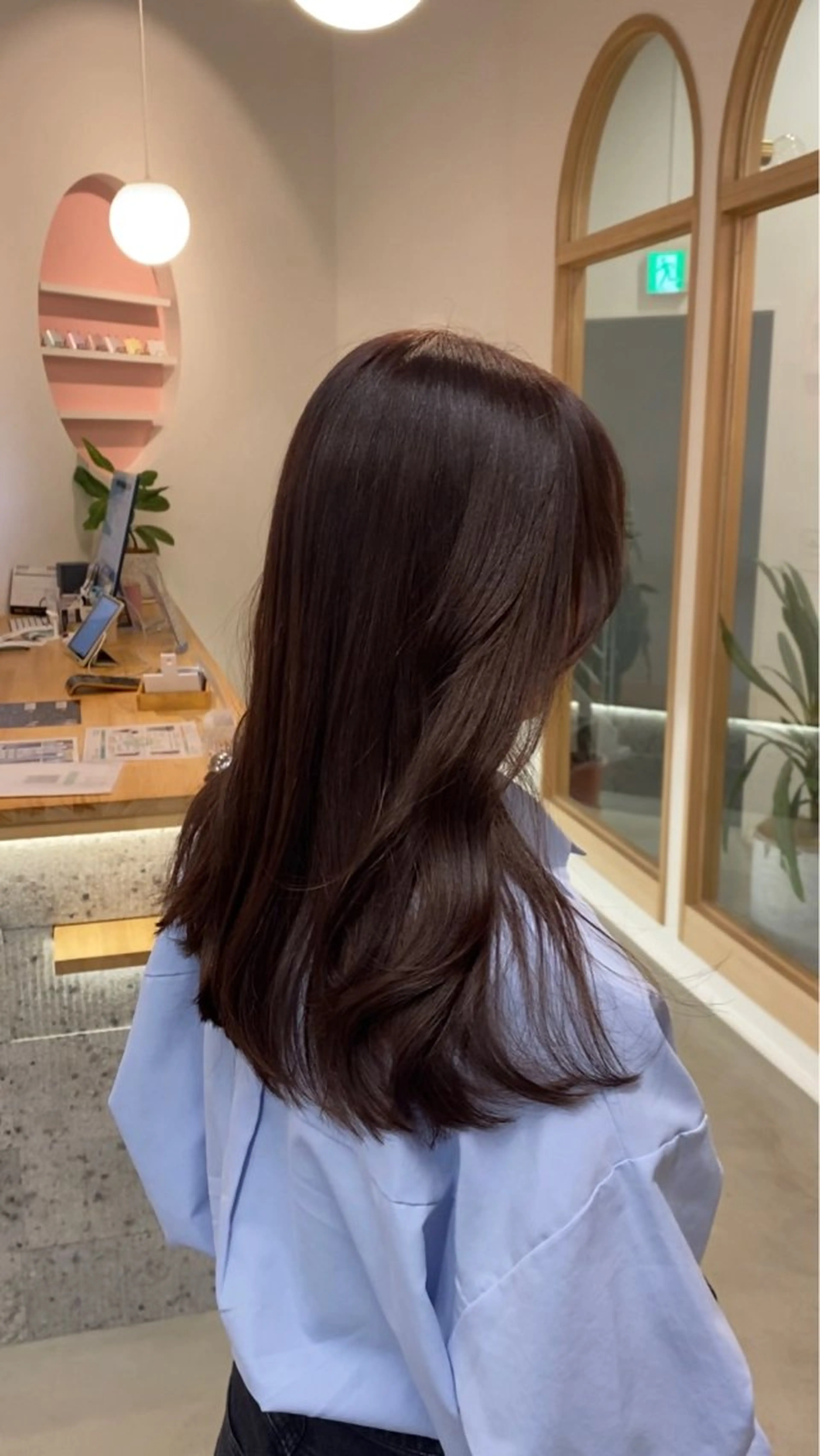 N.カラー+トリートメントの写真