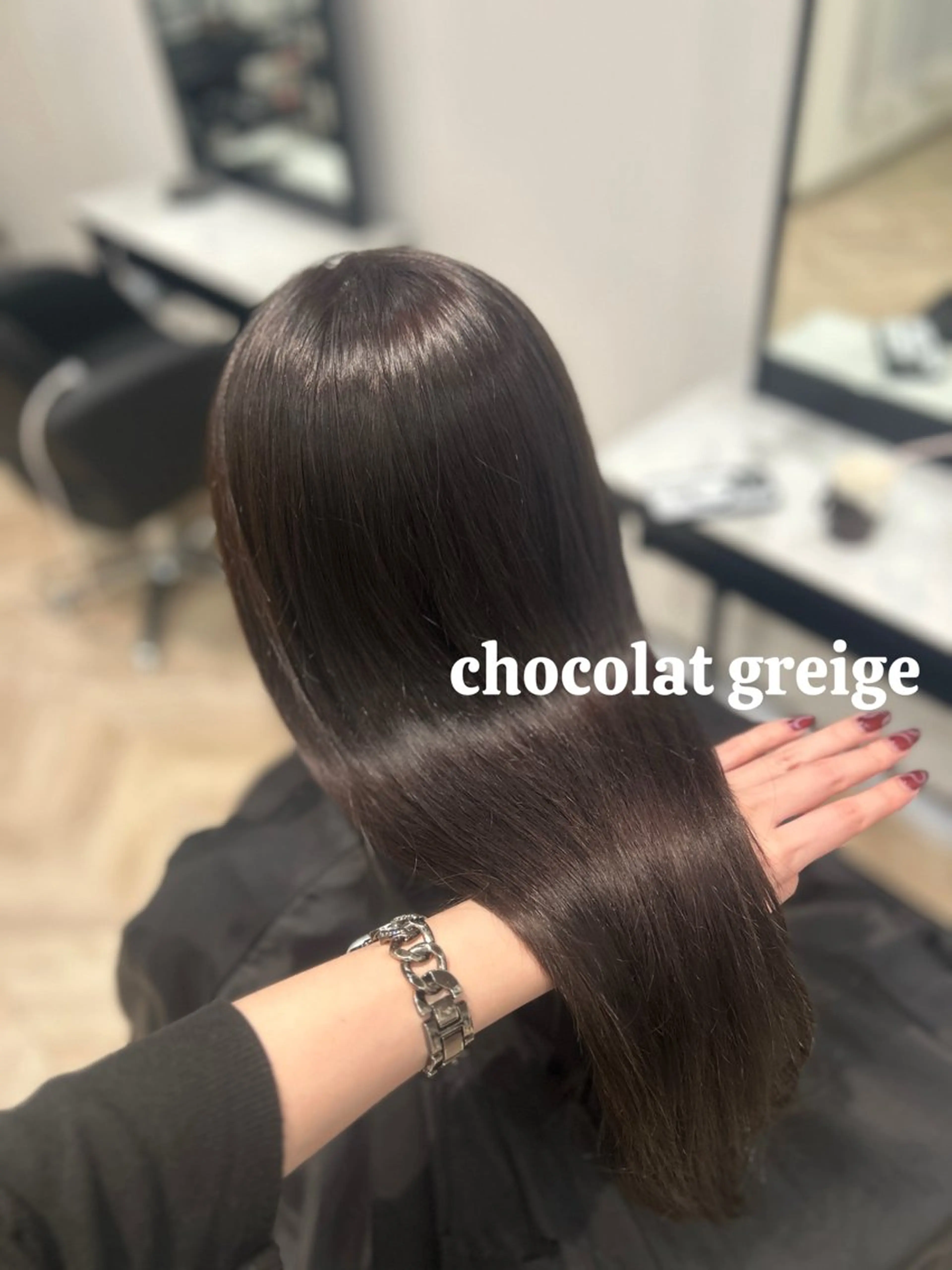 ロング カット ヘアカラー Marin🫐/ 名駅/レイヤーカットのヘアスタイル